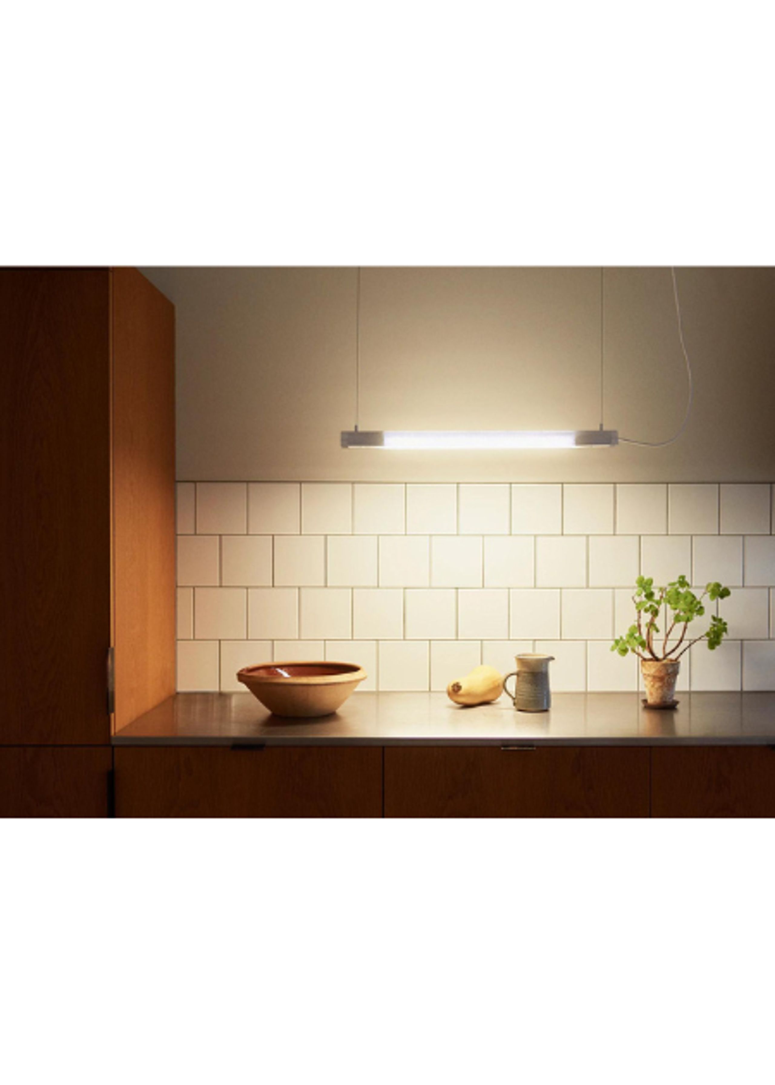 NUAD - Pendel - RADENT PENDANT LAMP - White 70cm