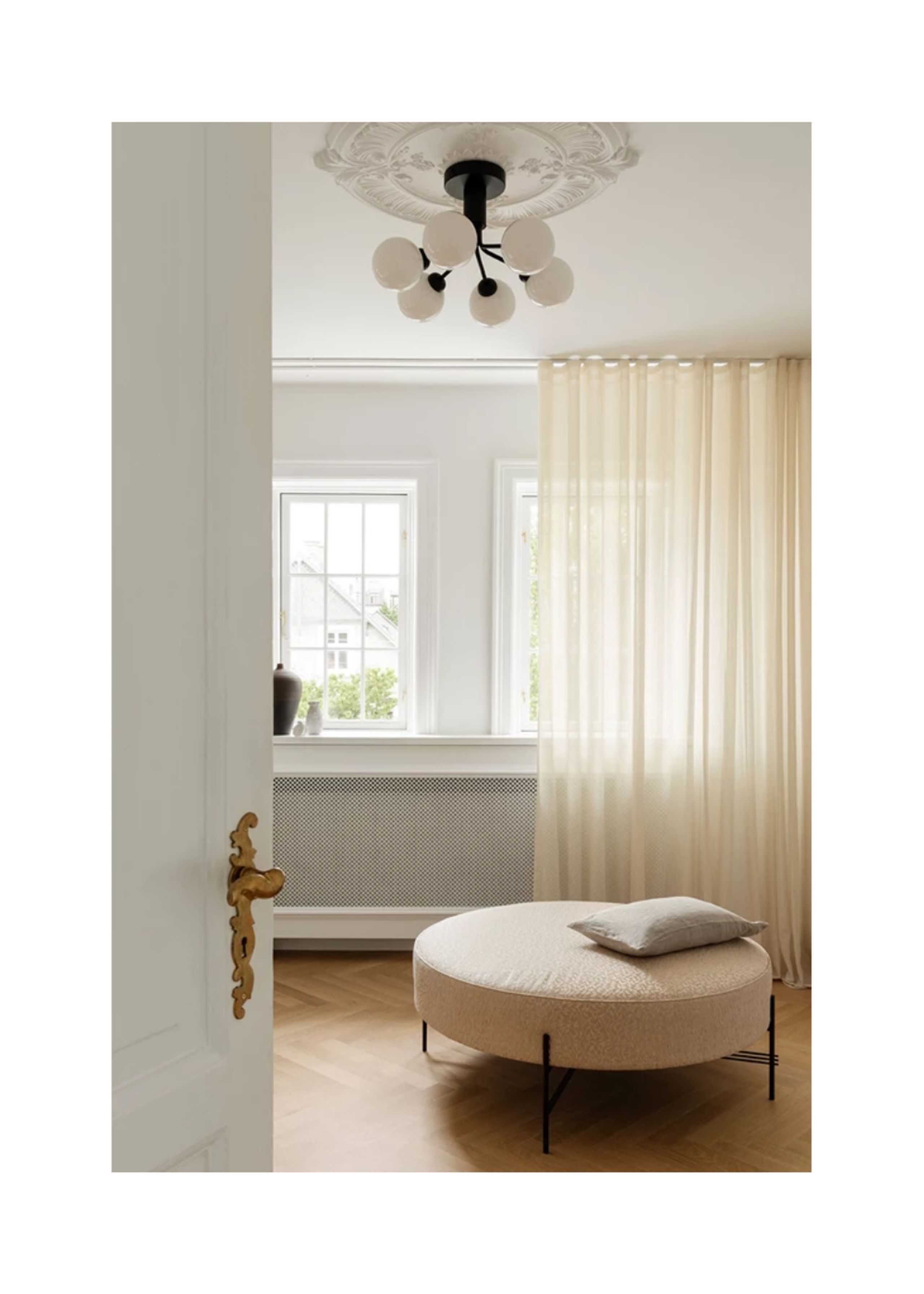 Nuura - Lamp - Apiales 6 Ceiling - Satin Black / Opal