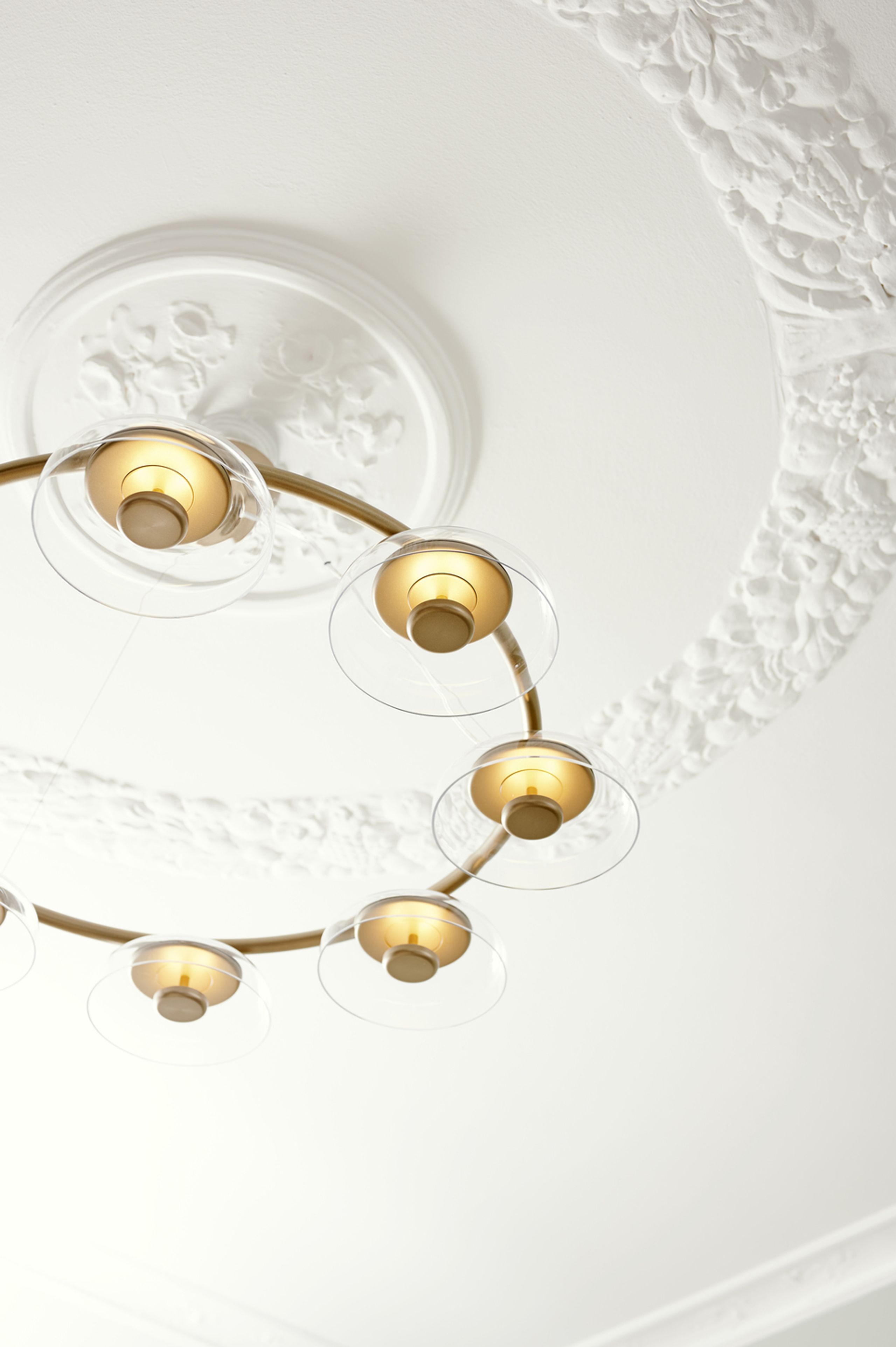 Nuura - Pendolo - Blossi 8 - Nordic Gold/Clear