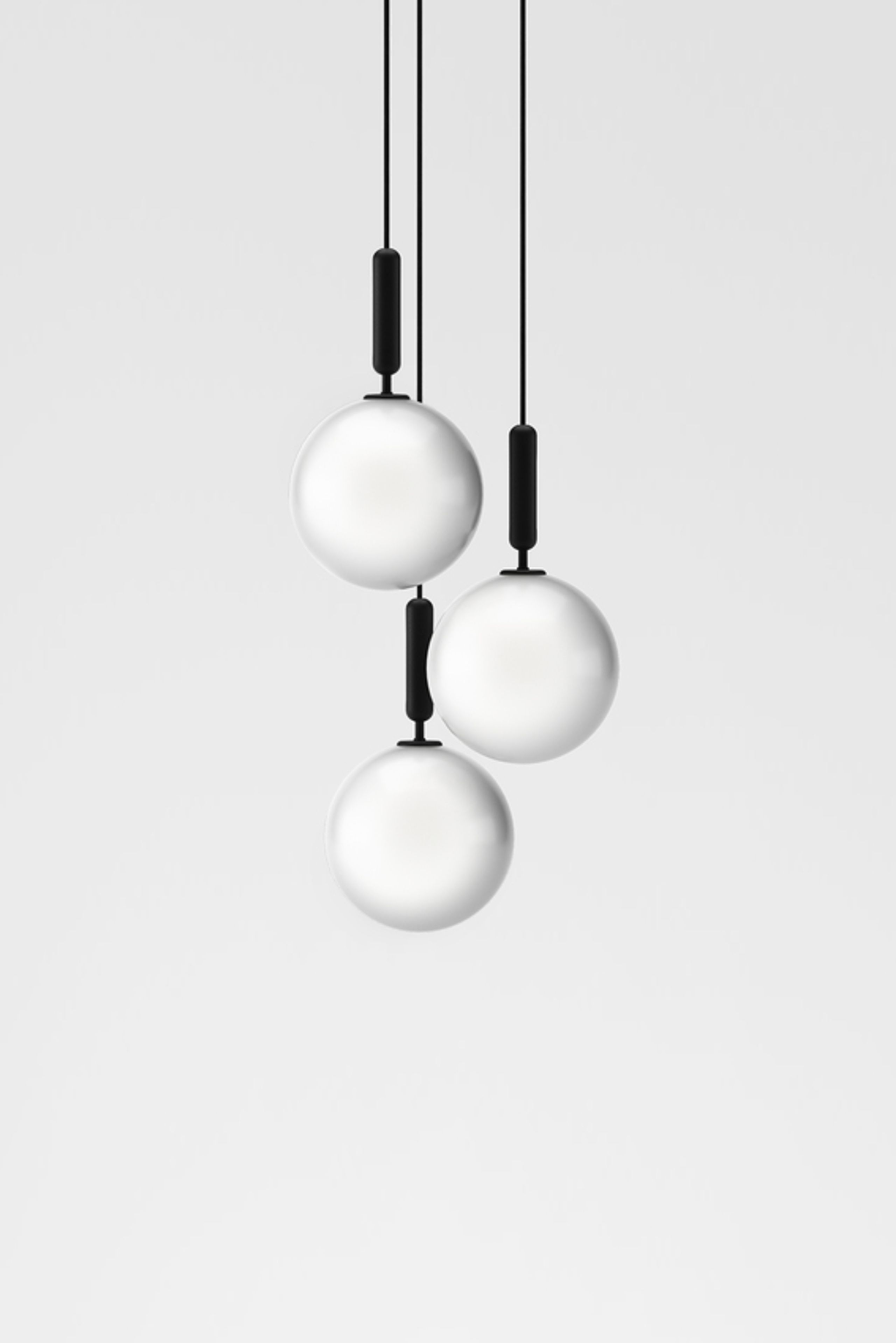 Nuura - Lâmpada - Miira 3 Large - Rock Grey/Opal white