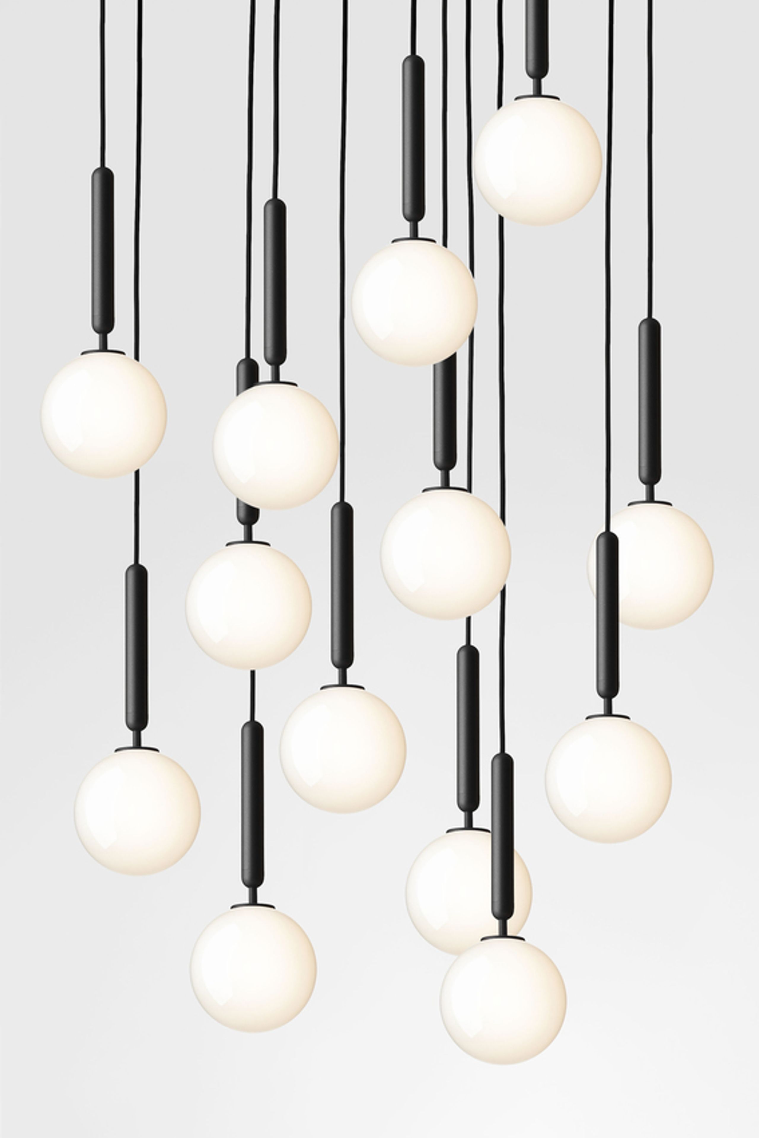 Nuura - Péndulo - Miira 13 - Rock Grey/Opal white