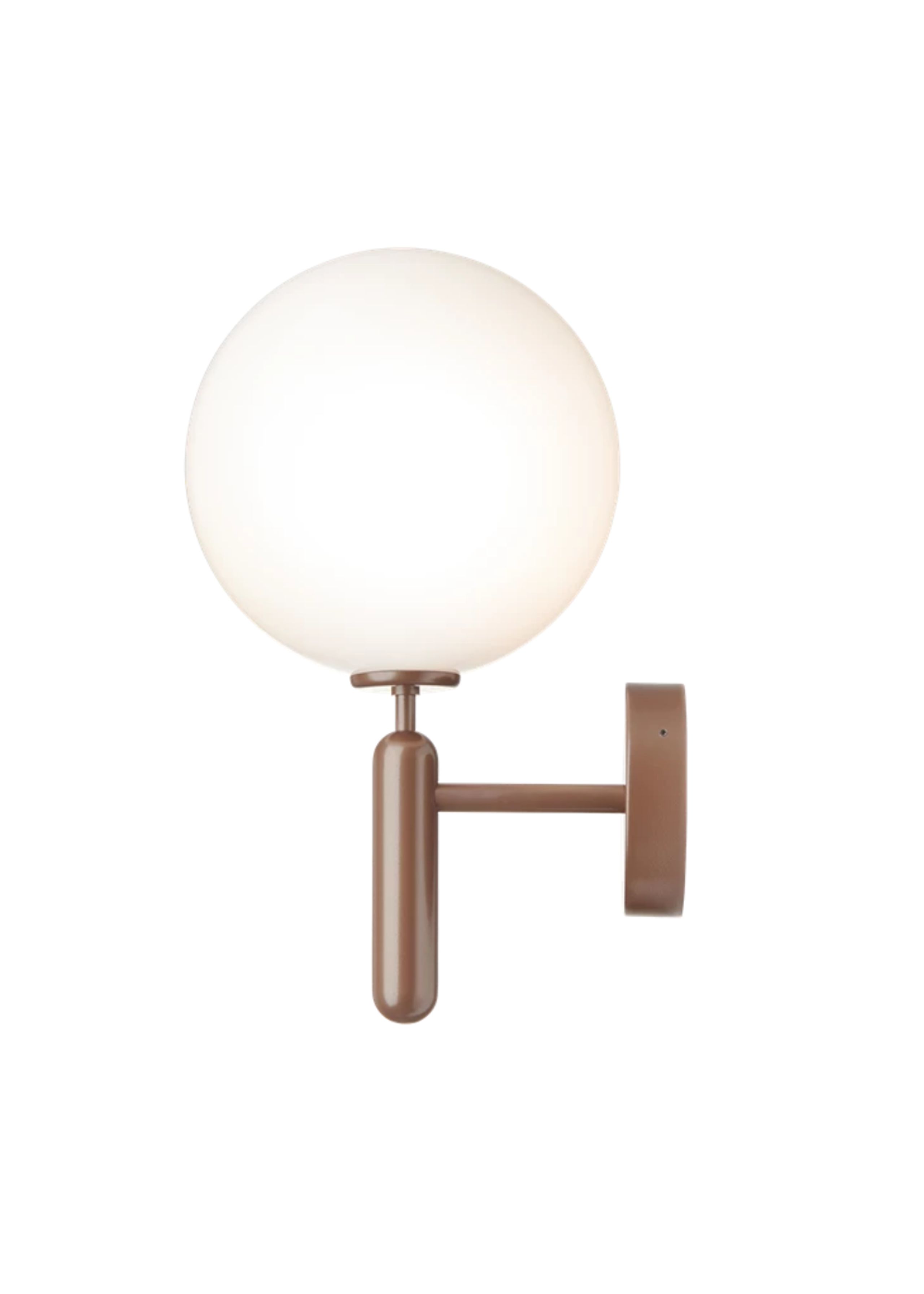 Nuura - Lamp - Miira Wall Outside - Dark Bronze / Opal