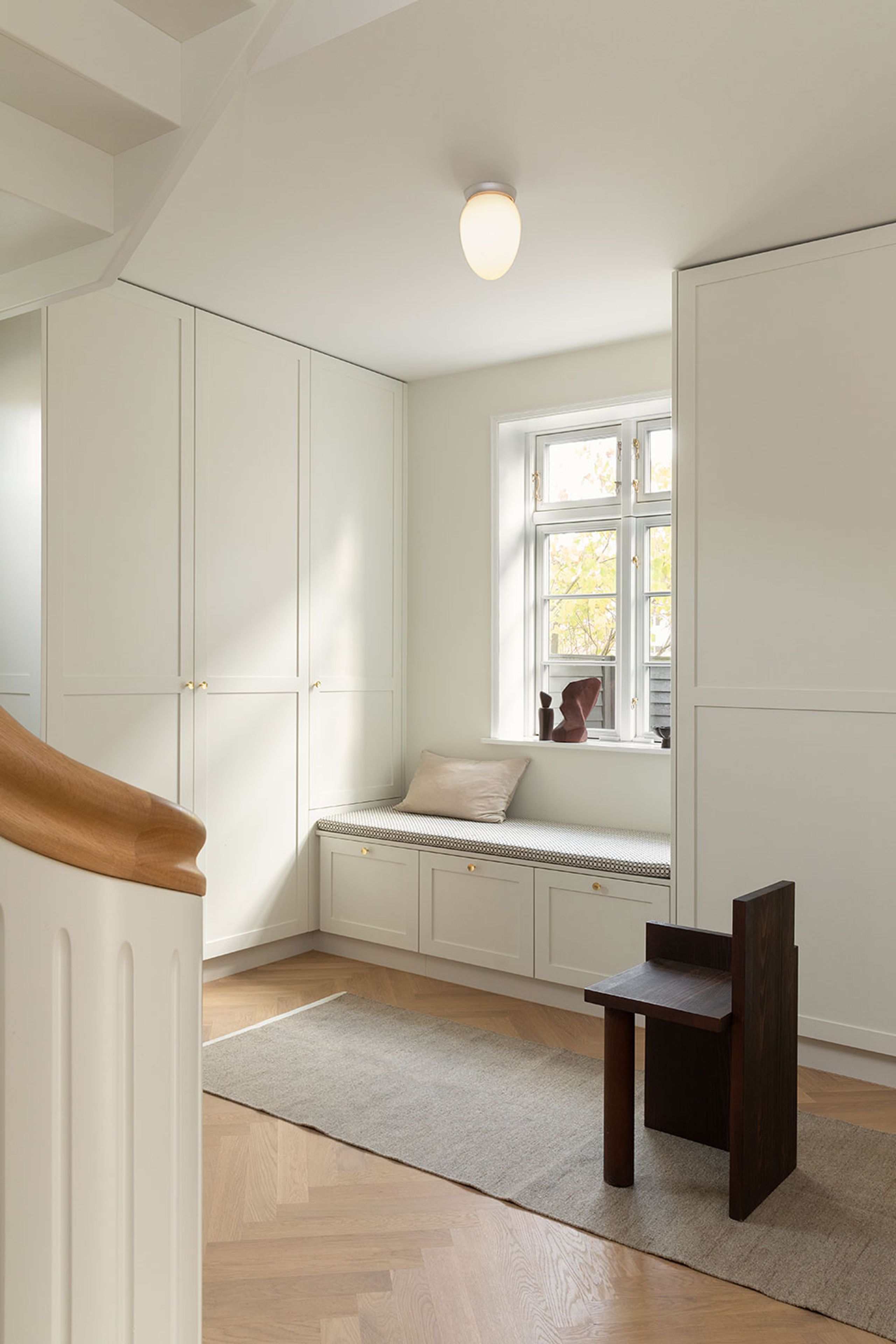 Nuura - Loftslampe - Rizzatto 171 - Satin Silver/Opal