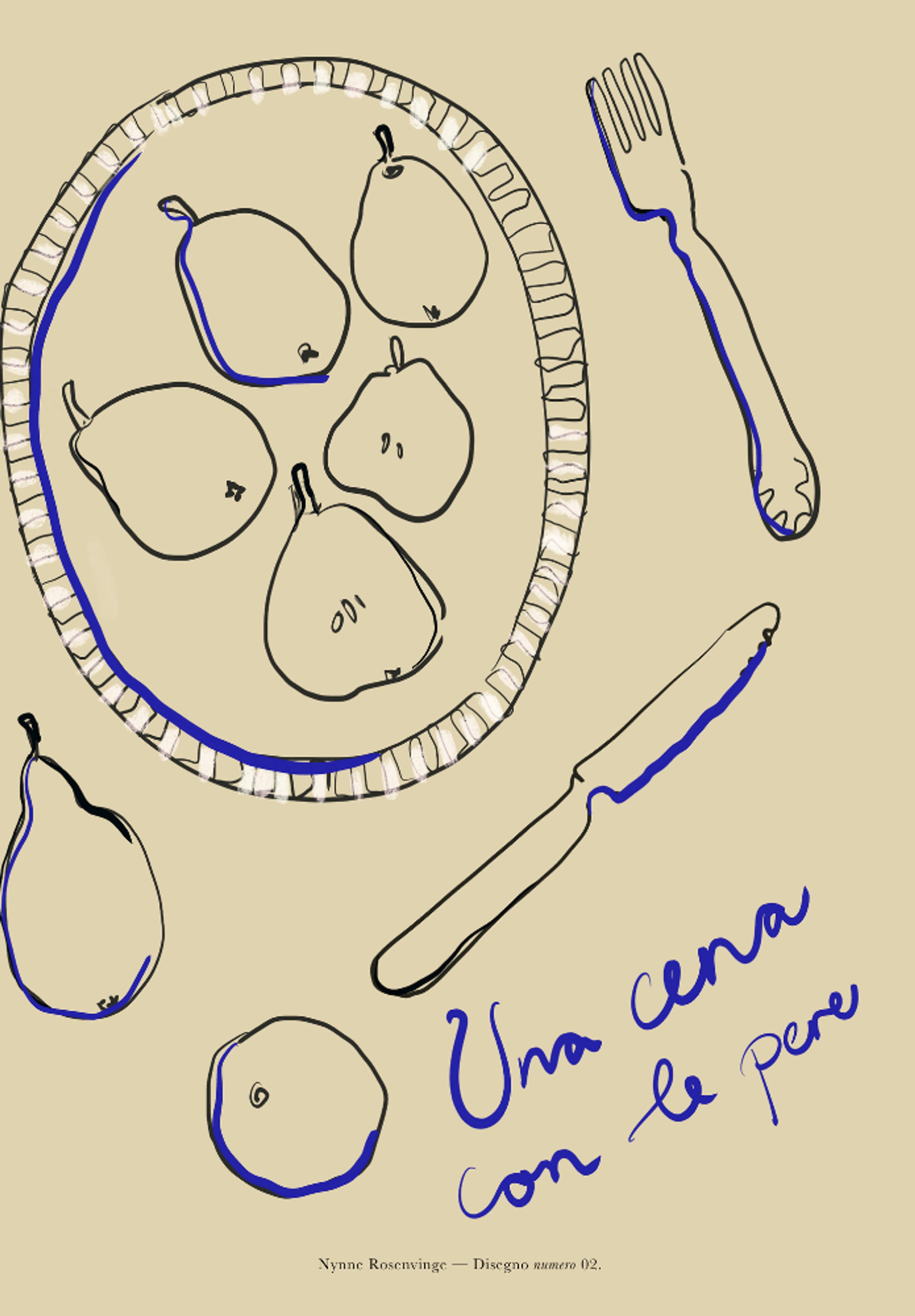 Nynne Rosenvinge - Poster - Cena - Beige 02