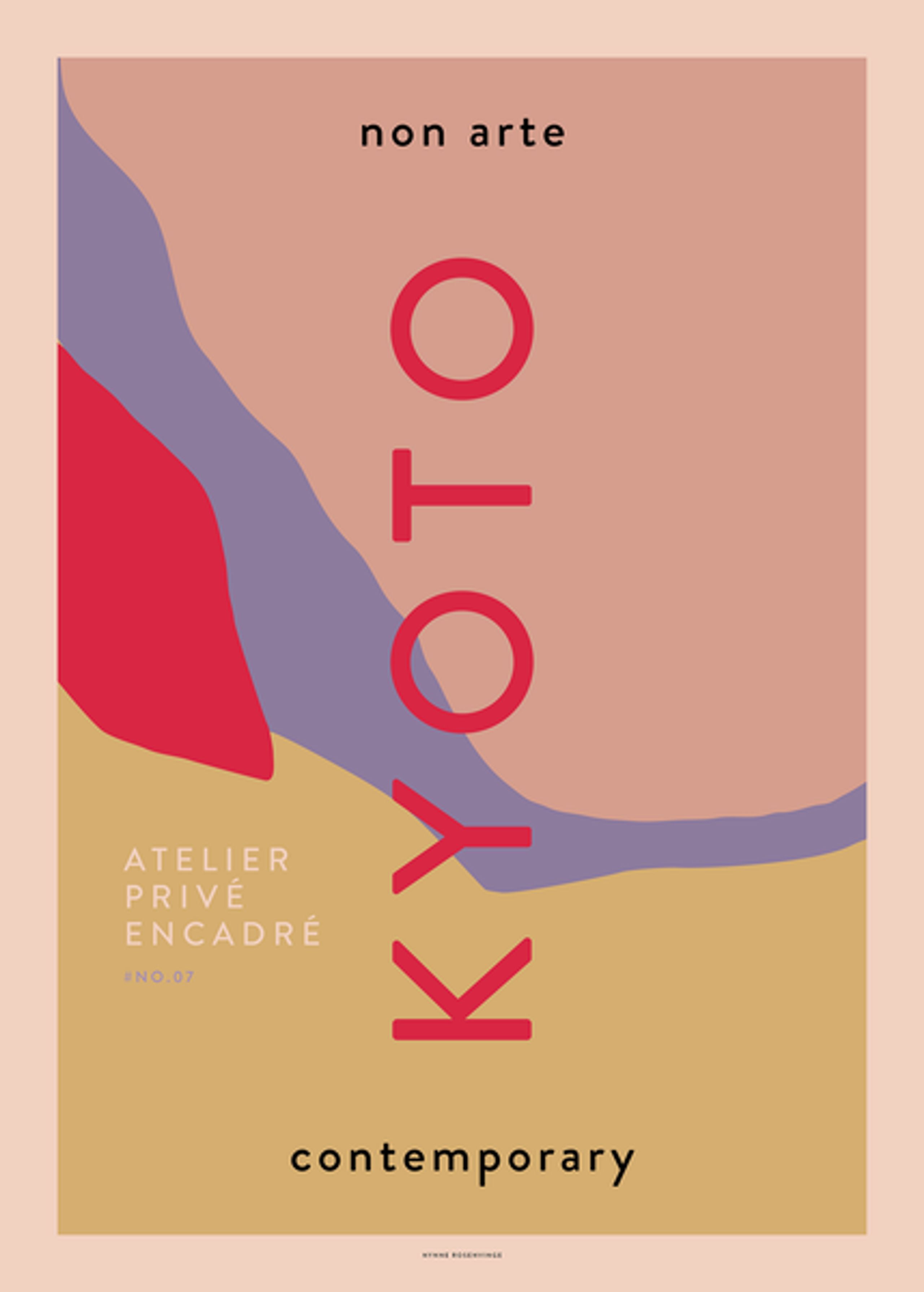 Nynne Rosenvinge - Poster - Non Arte Poster - Kyoto