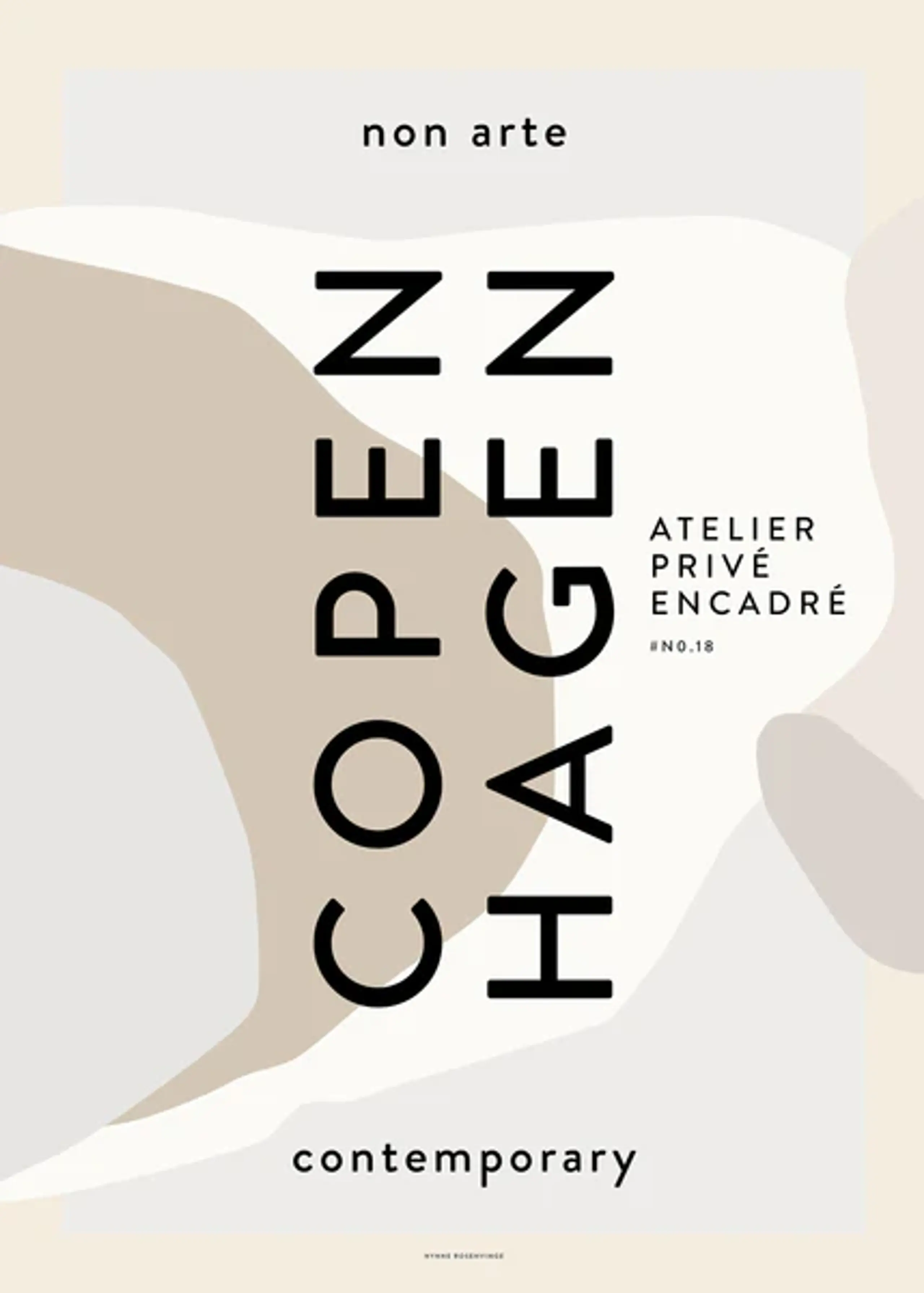 Nynne Rosenvinge - Poster - Non Arte Poster - Copenhagen V3