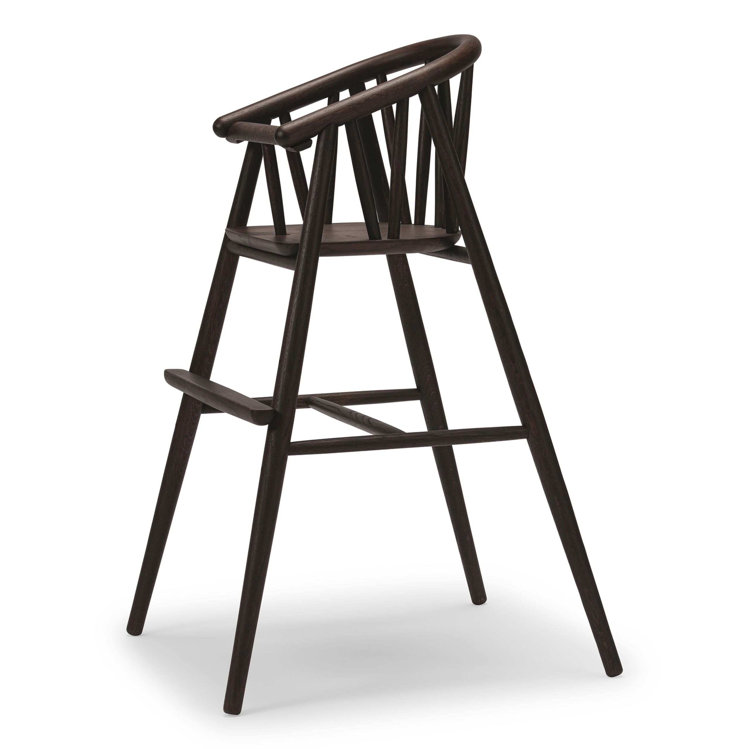 Oaklings - Children's high chair - Saga High Chair - Smoked Oak