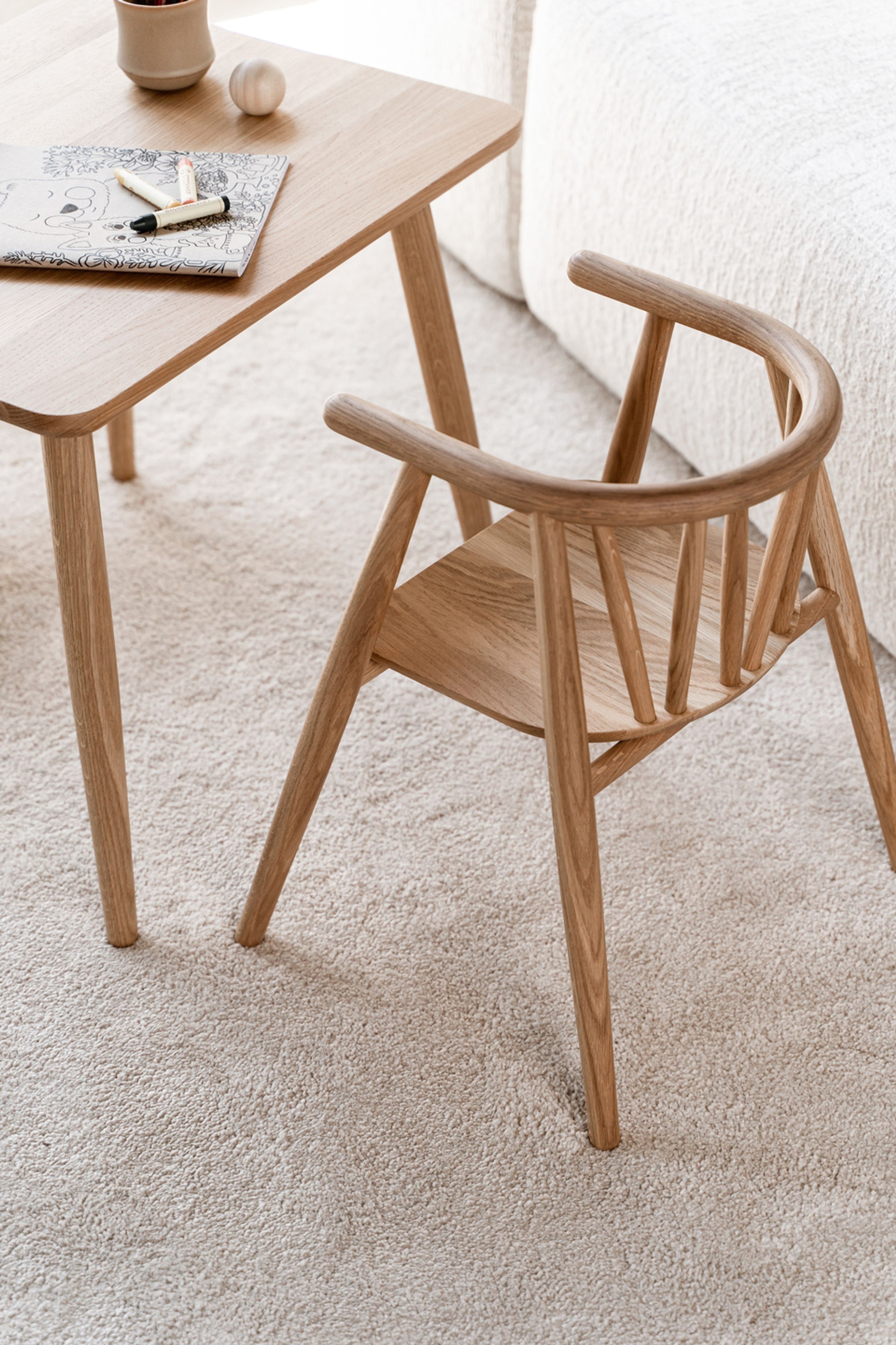 Oaklings - Kids chair - Storm Kid's Chair - Oak