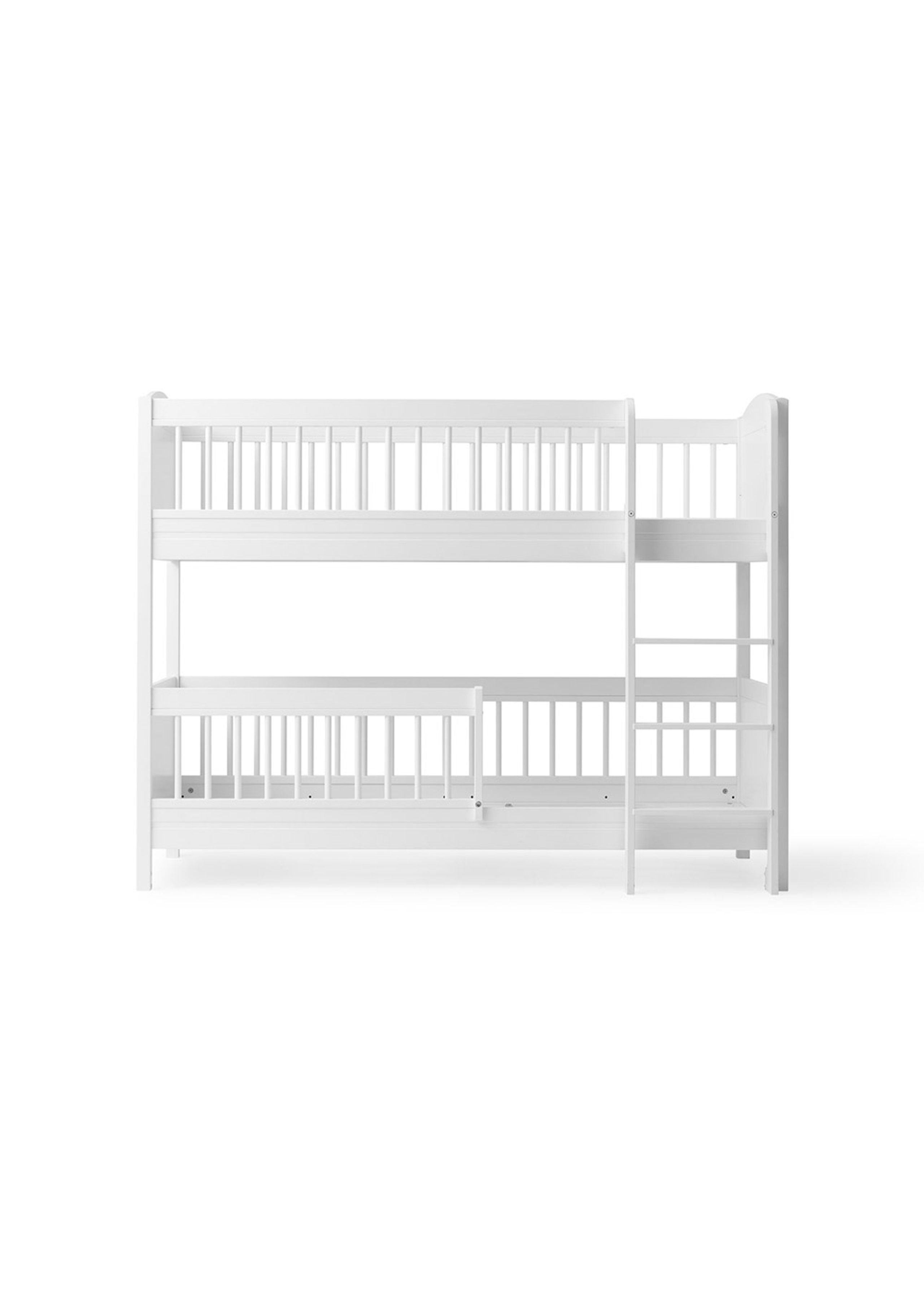 Oliver Furniture - Børneseng - Seaside Lille+ Halvhøj Køjeseng - Hvid