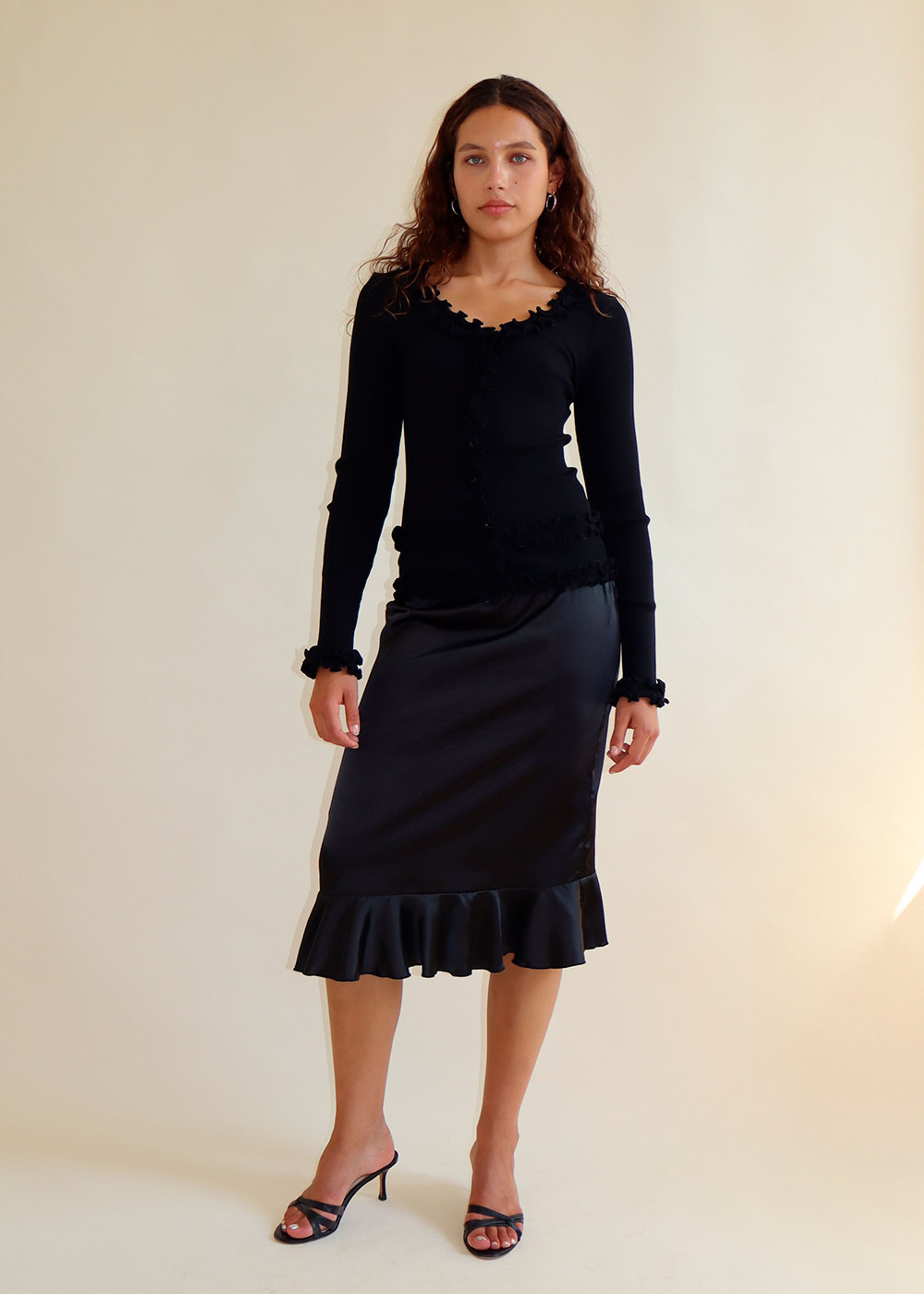 OpéraSPORT - Blouse - Caroline Seamless Top - Black