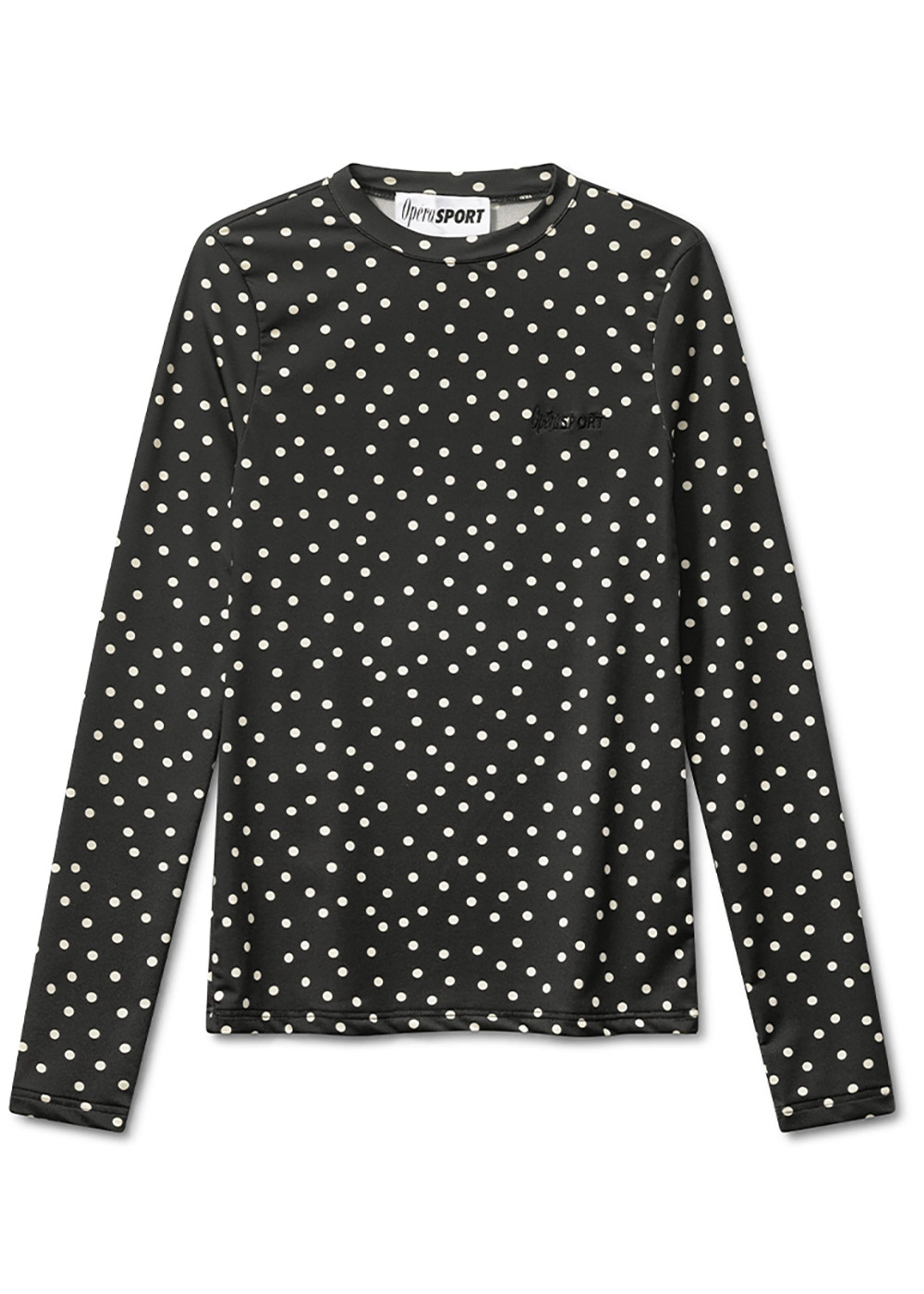 OpéraSPORT - Bluse - Suni Top - WHITE DOTS