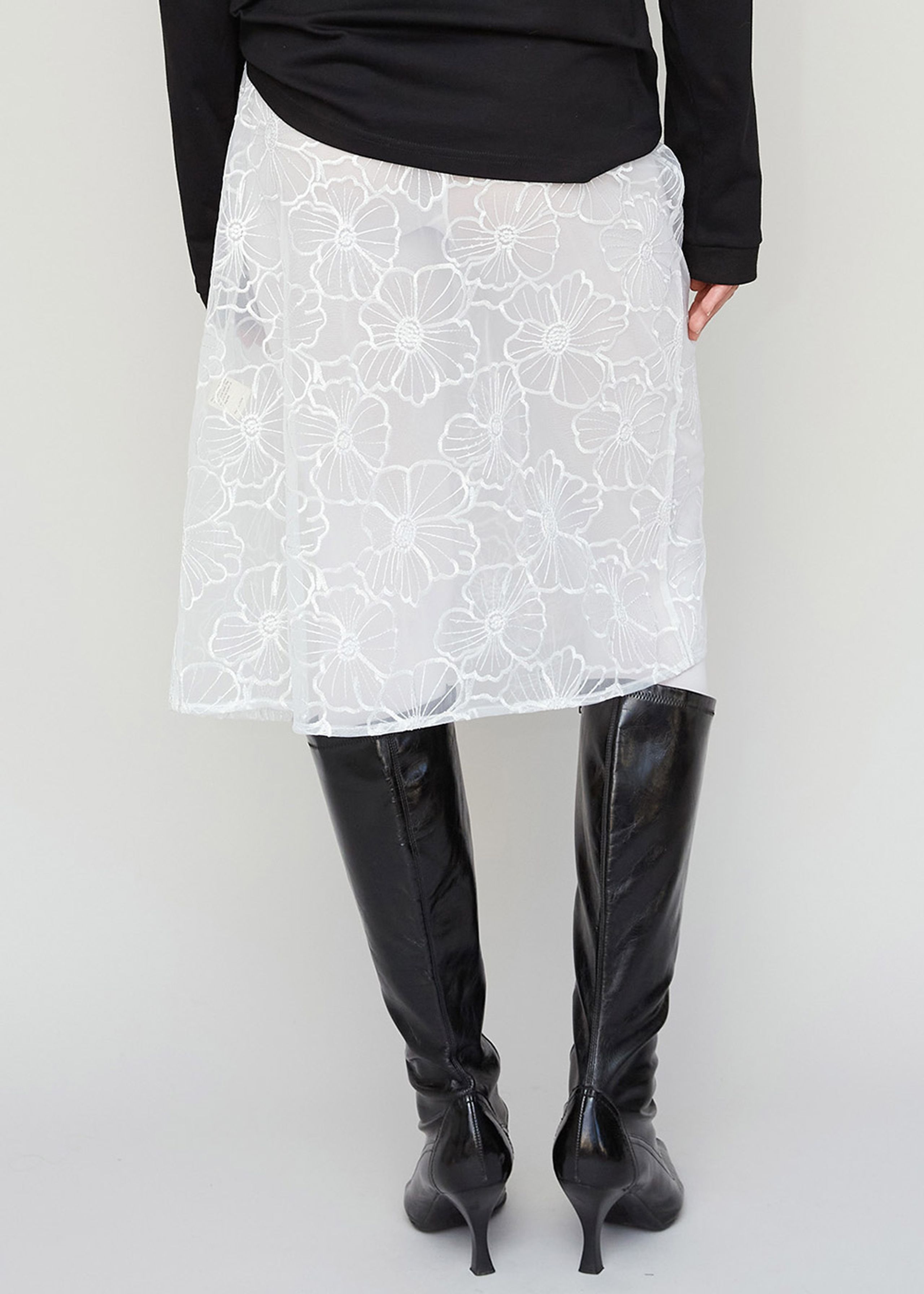 OpéraSPORT - Skirt - Alba Long Skirt - White