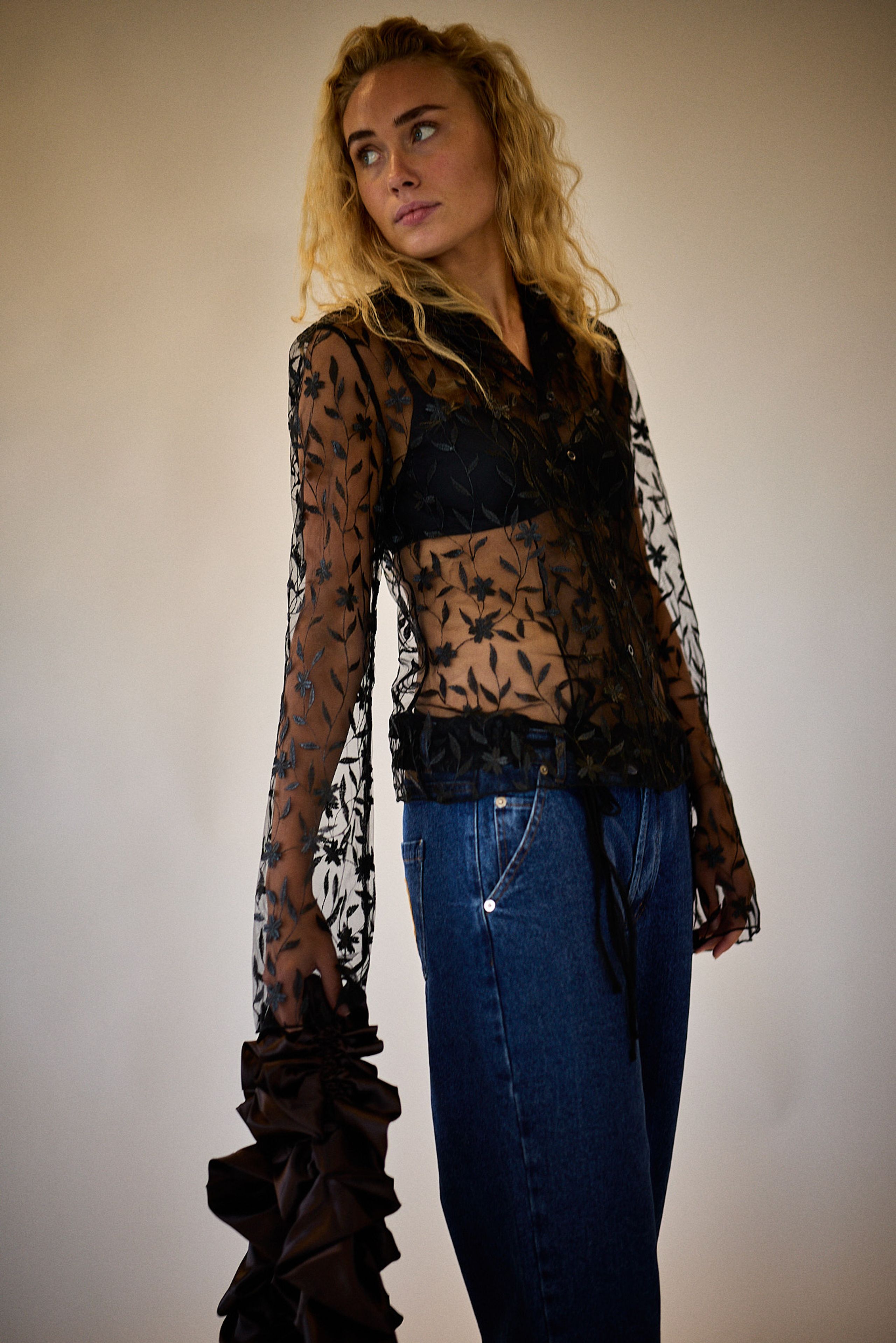 OpéraSPORT - Overhemden - Flora Shirt - Black