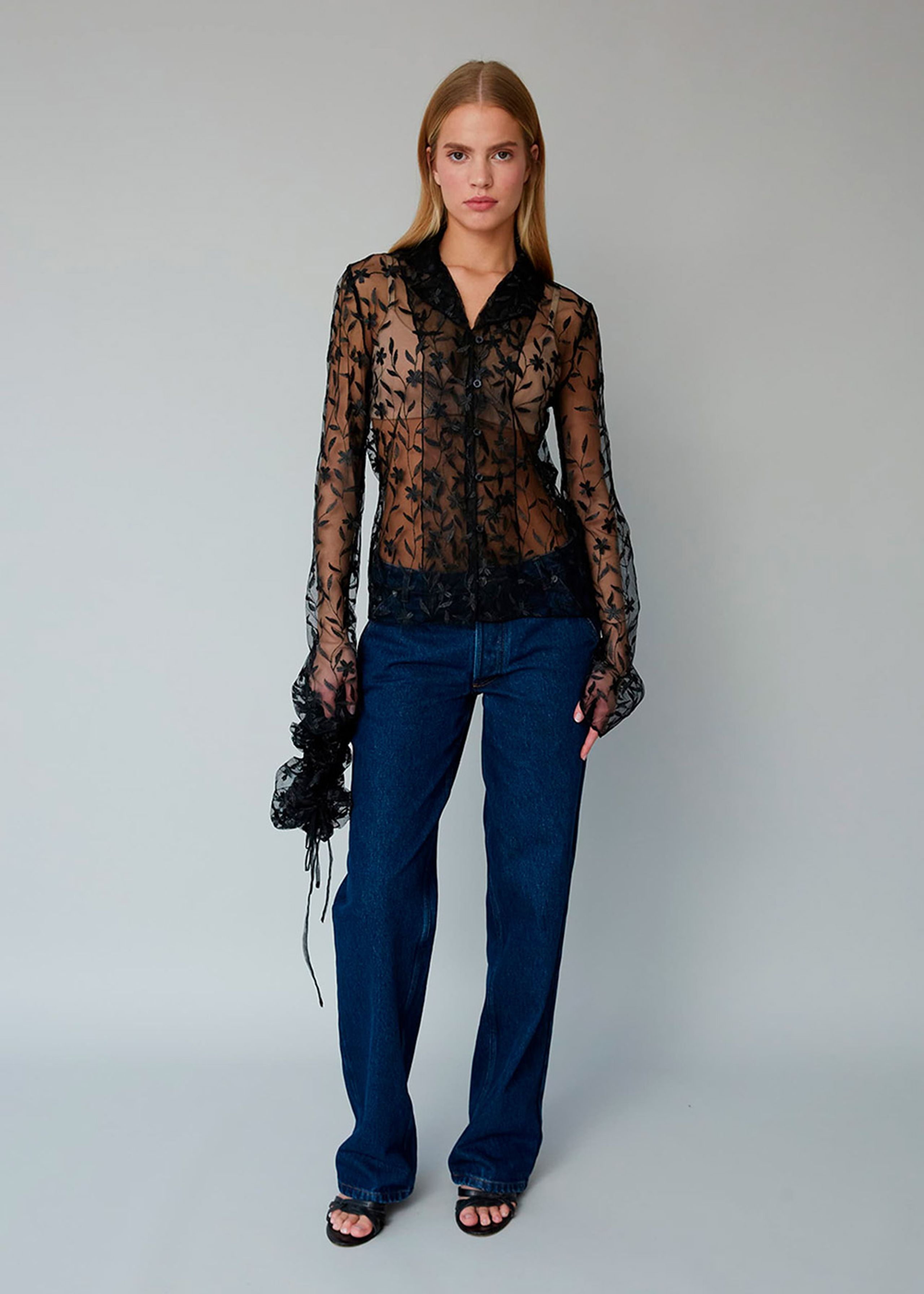 OpéraSPORT - Overhemden - Flora Shirt - Black