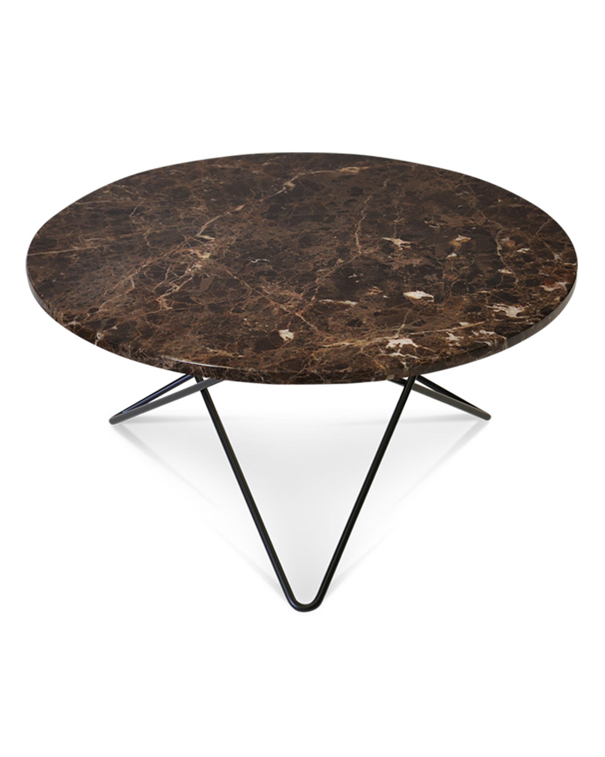 OX DENMARQ - Coffee table - O Table - Brown Emperador