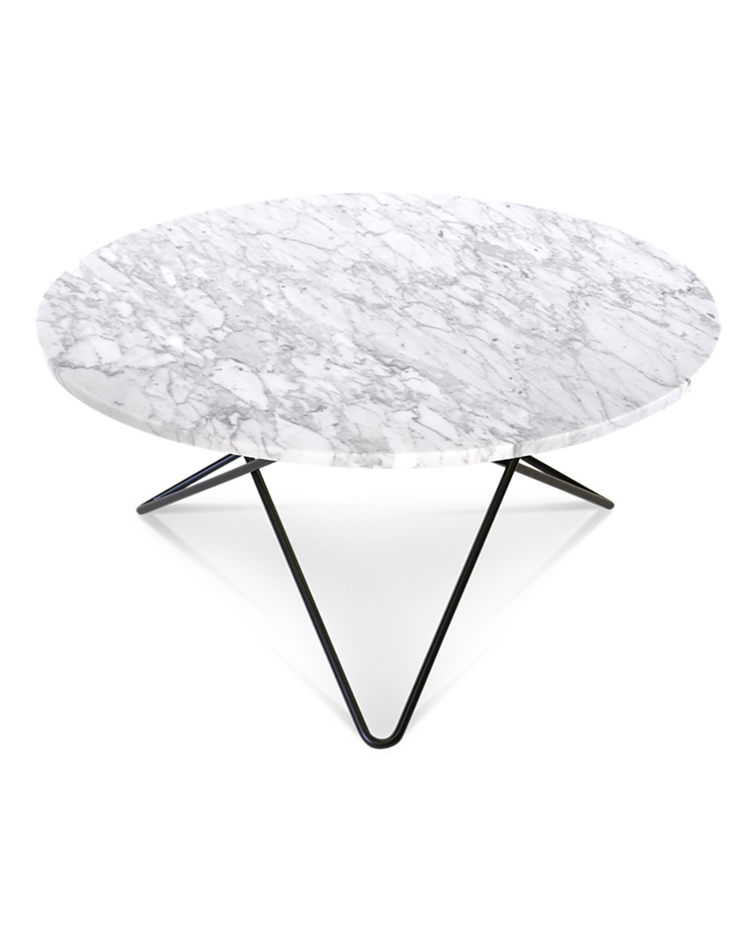 OX DENMARQ - Coffee table - O Table - White Carrara