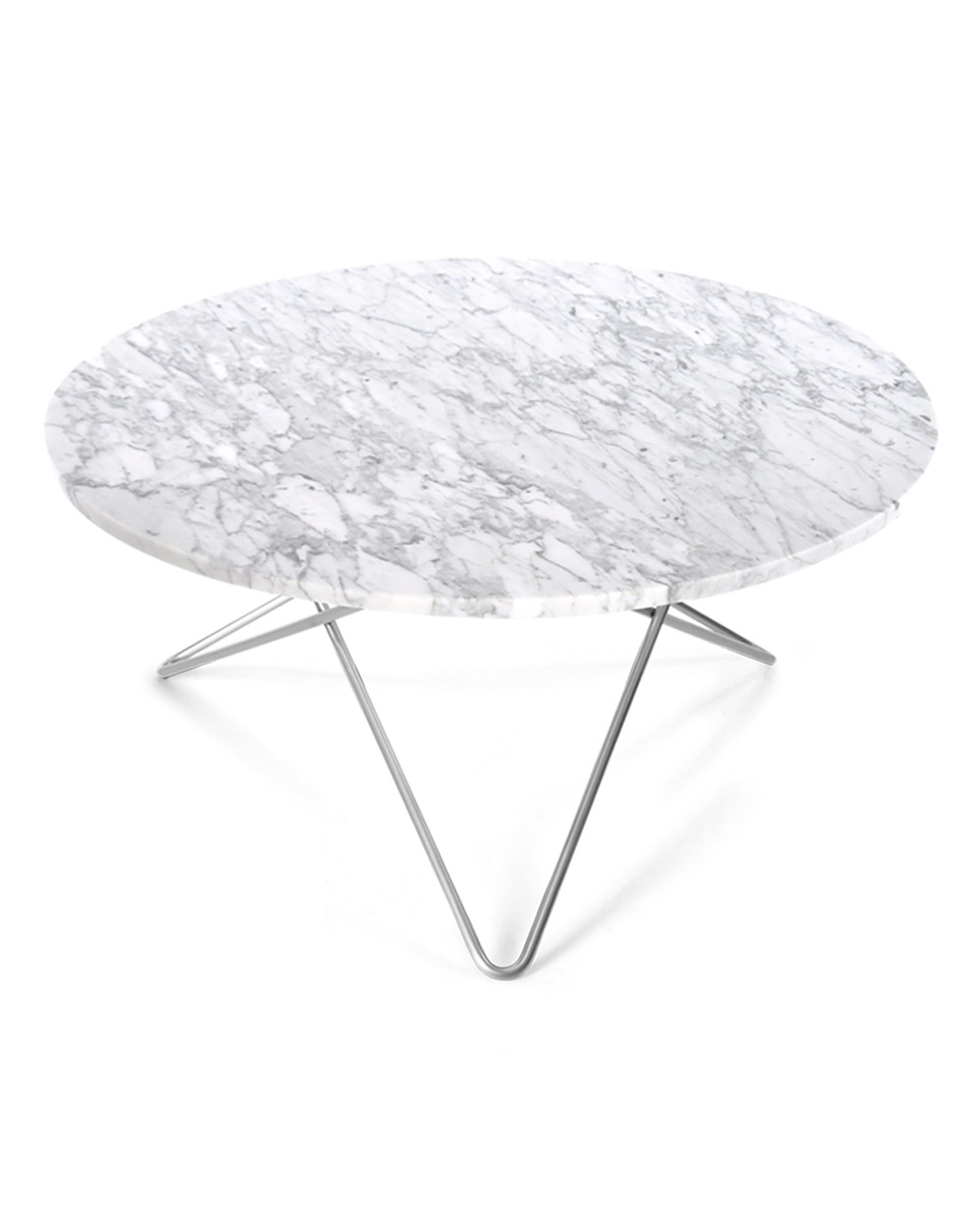 OX DENMARQ - Coffee table - O Table - White Carrara