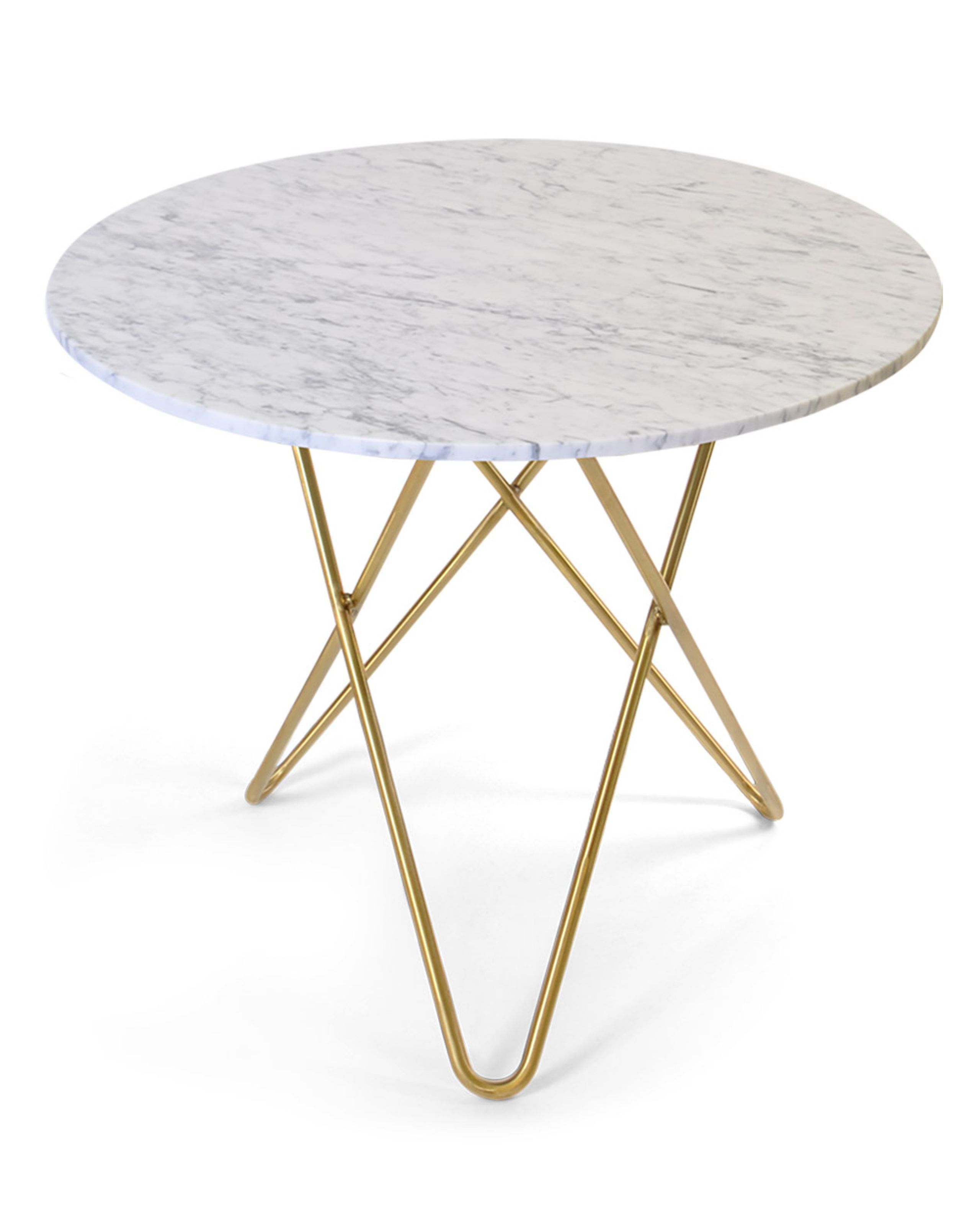 OX DENMARQ - Table à manger - Dining O Table - White Carrara