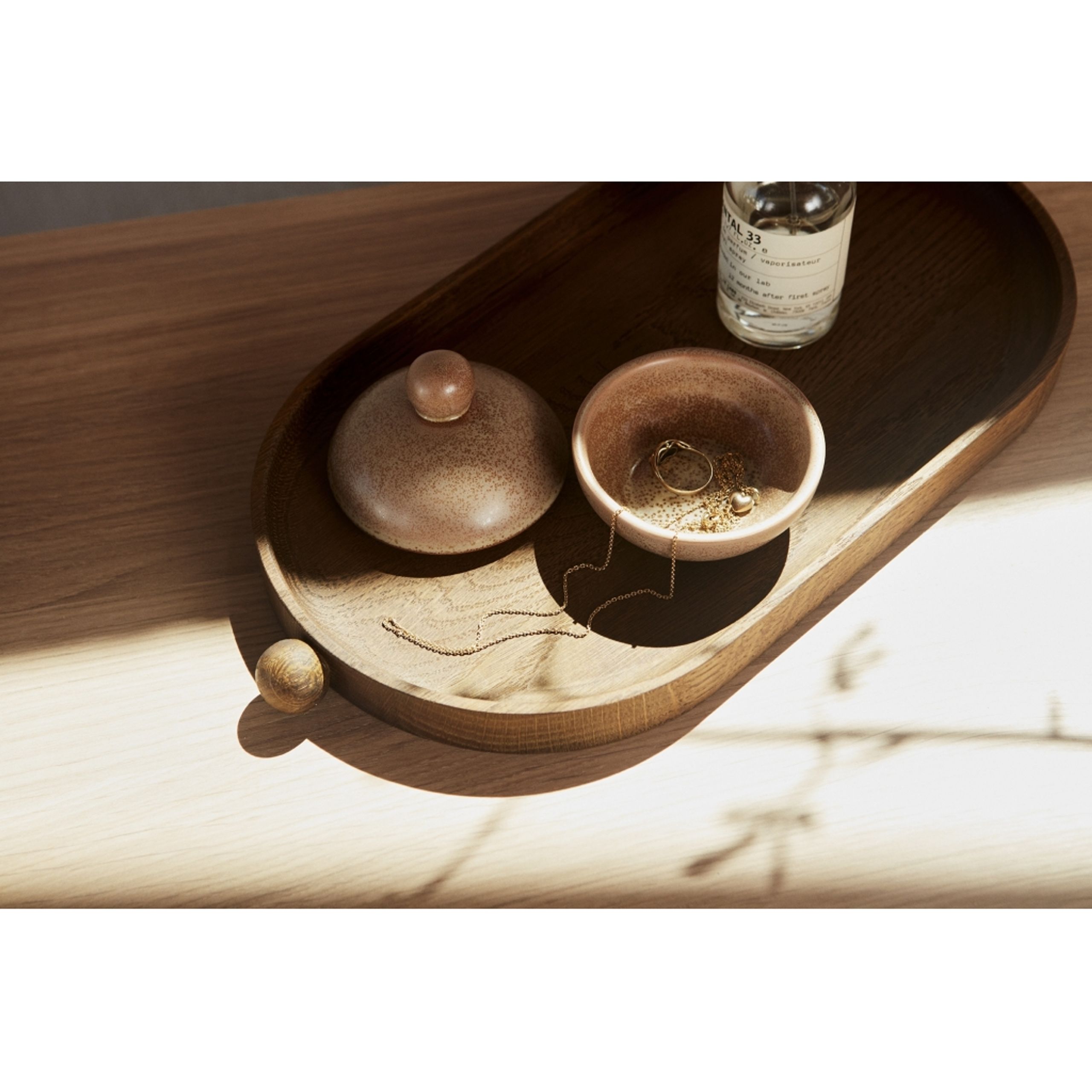 OYOY - Bandeja - Inka Wood Tray - Dark