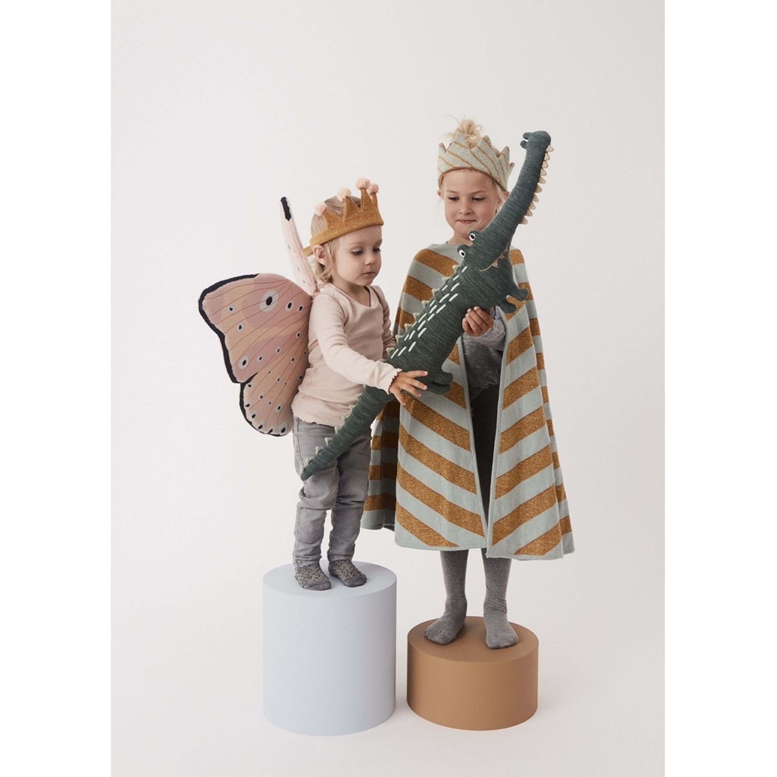 OYOY - Stuffed Animal - Mr. Crocodile Gustav - Dark Green