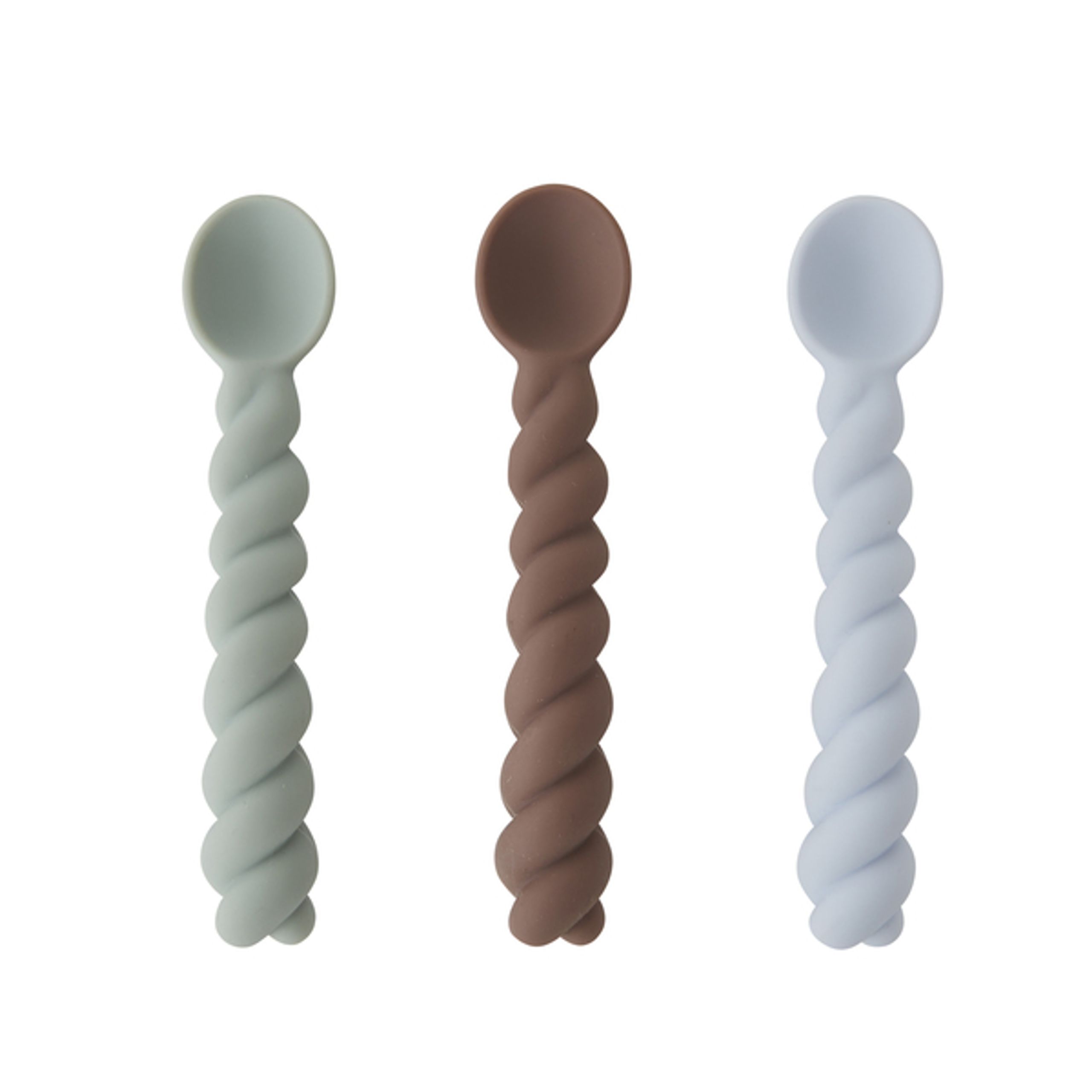 OYOY - Sztućce - Mellow Skeer - Dusty Blue / Taupe / Pale Mint