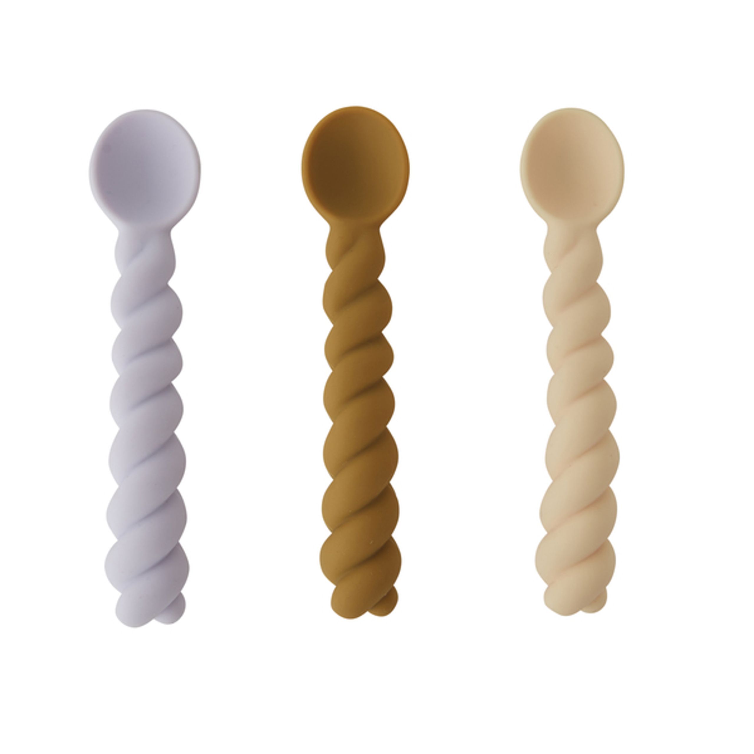 OYOY - Cutlery - Mellow Skeer - Lavender / Vanilla / Light Rubber
