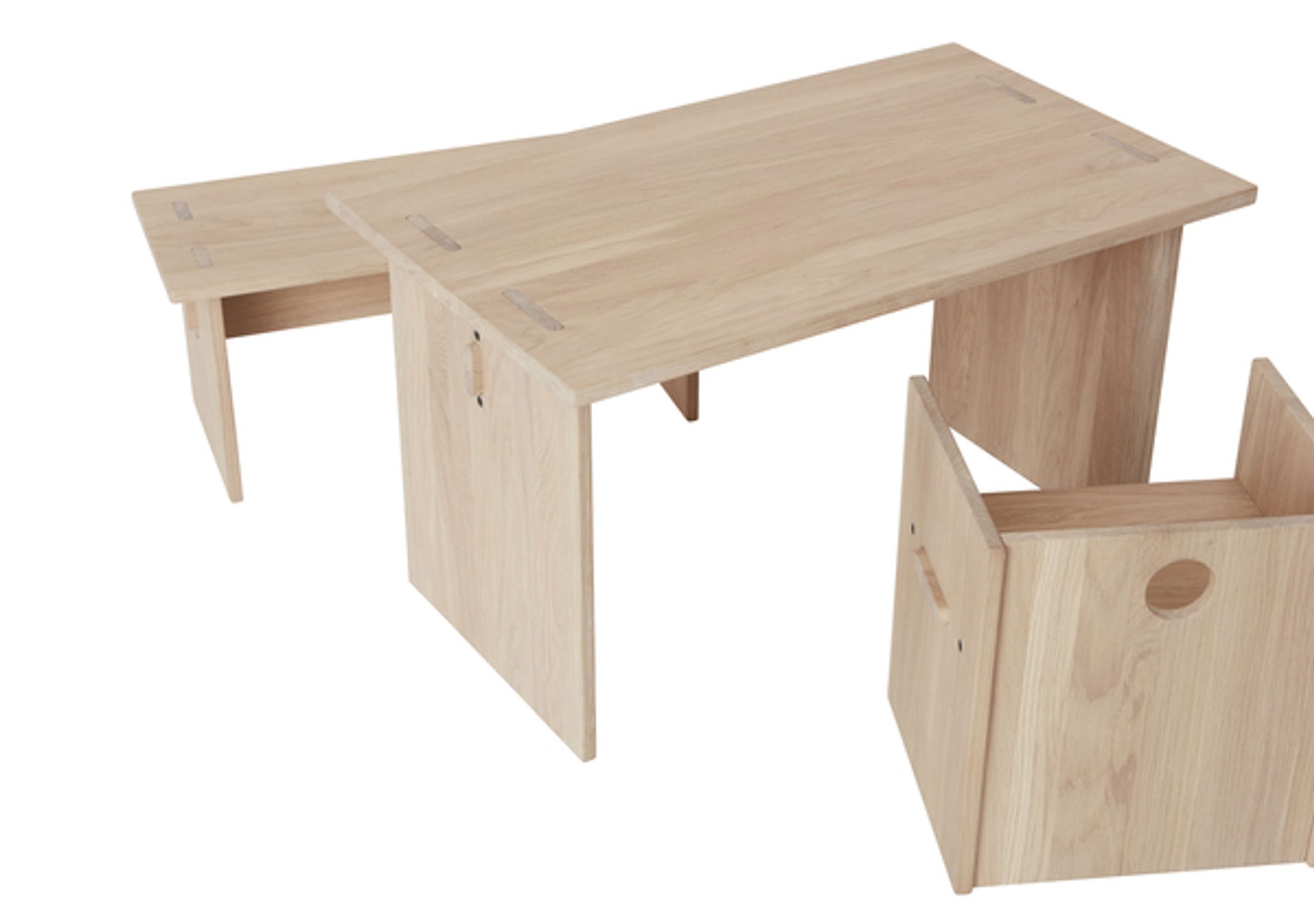 OYOY - Kids Furniture - Arca Bench - Natur