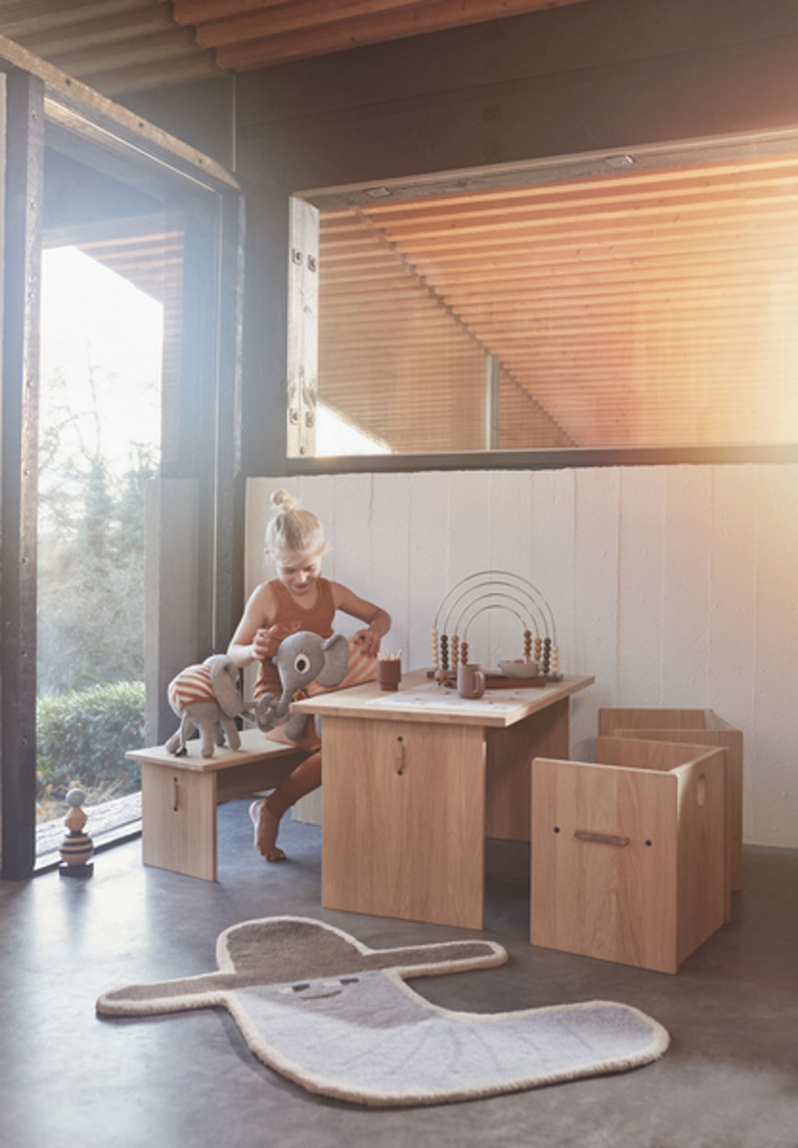 OYOY - Kids Furniture - Arca Bench - Natur