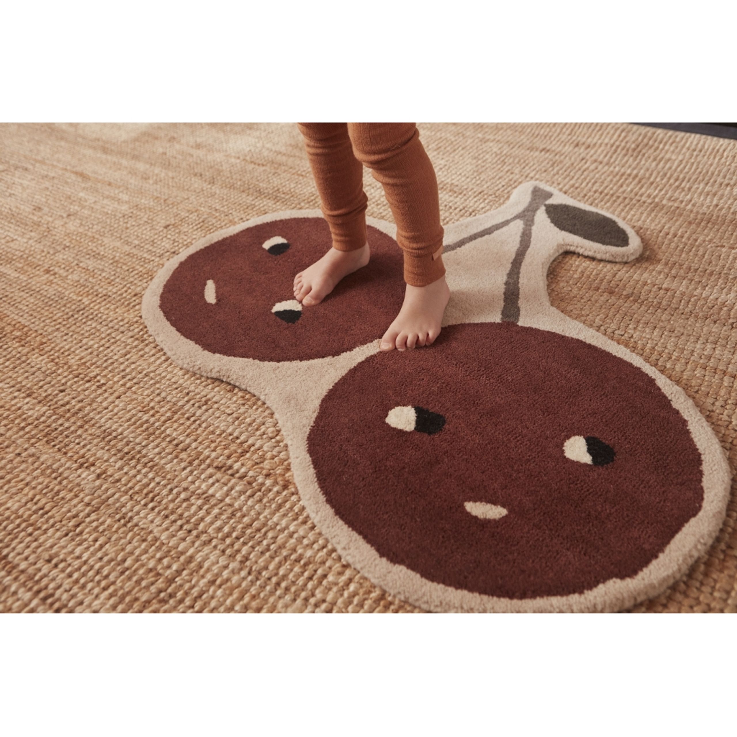 OYOY - Rug - Cherry Rug - Nutmeg