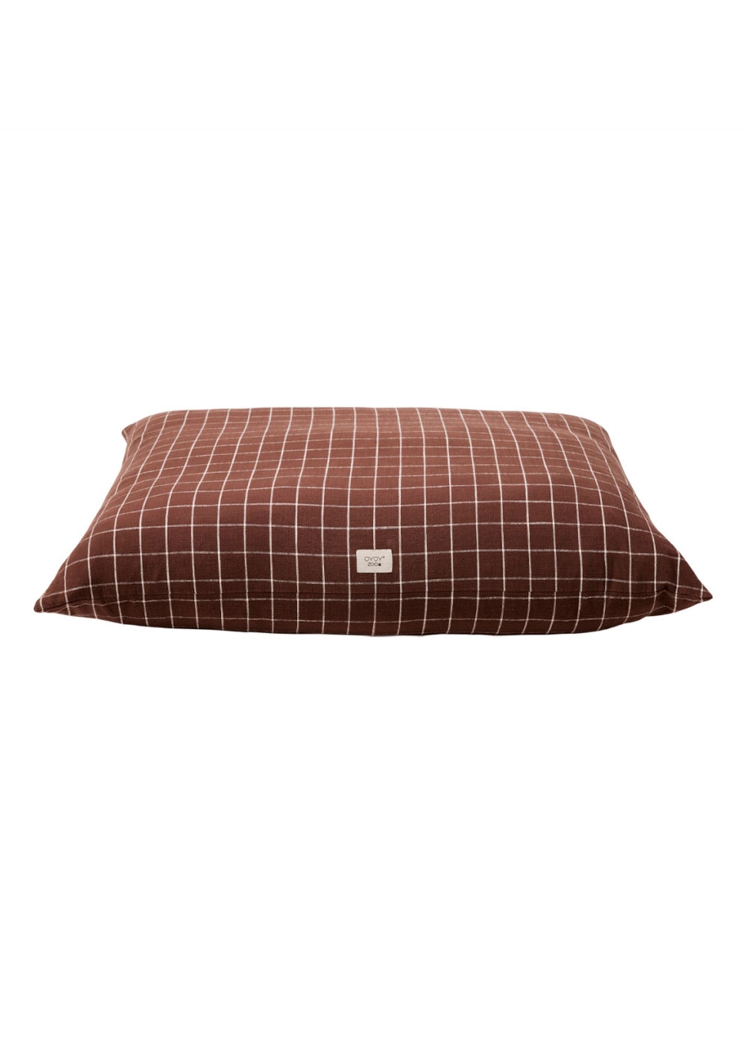 OYOY - Hundeseng - Kyoto Dog Cushion - Large (309 Choko)