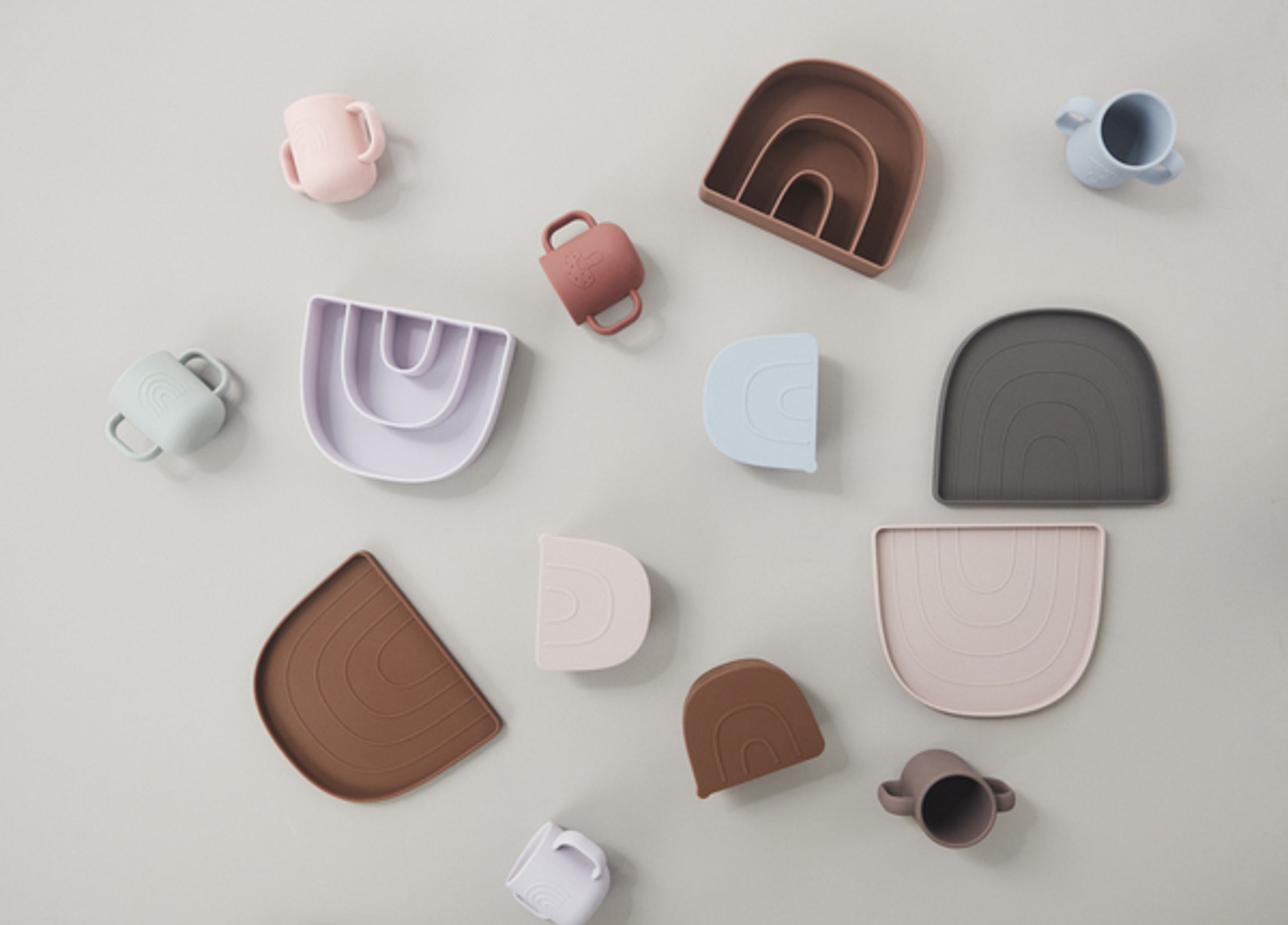 OYOY - Cup - Kappu Kop - Pakke med 2 - Clay / Pale Mint