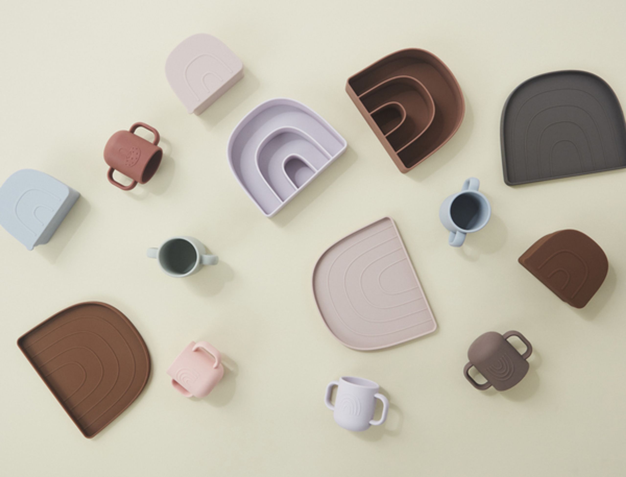 OYOY - Cup - Kappu Kop - Pakke med 2 - Clay / Pale Mint