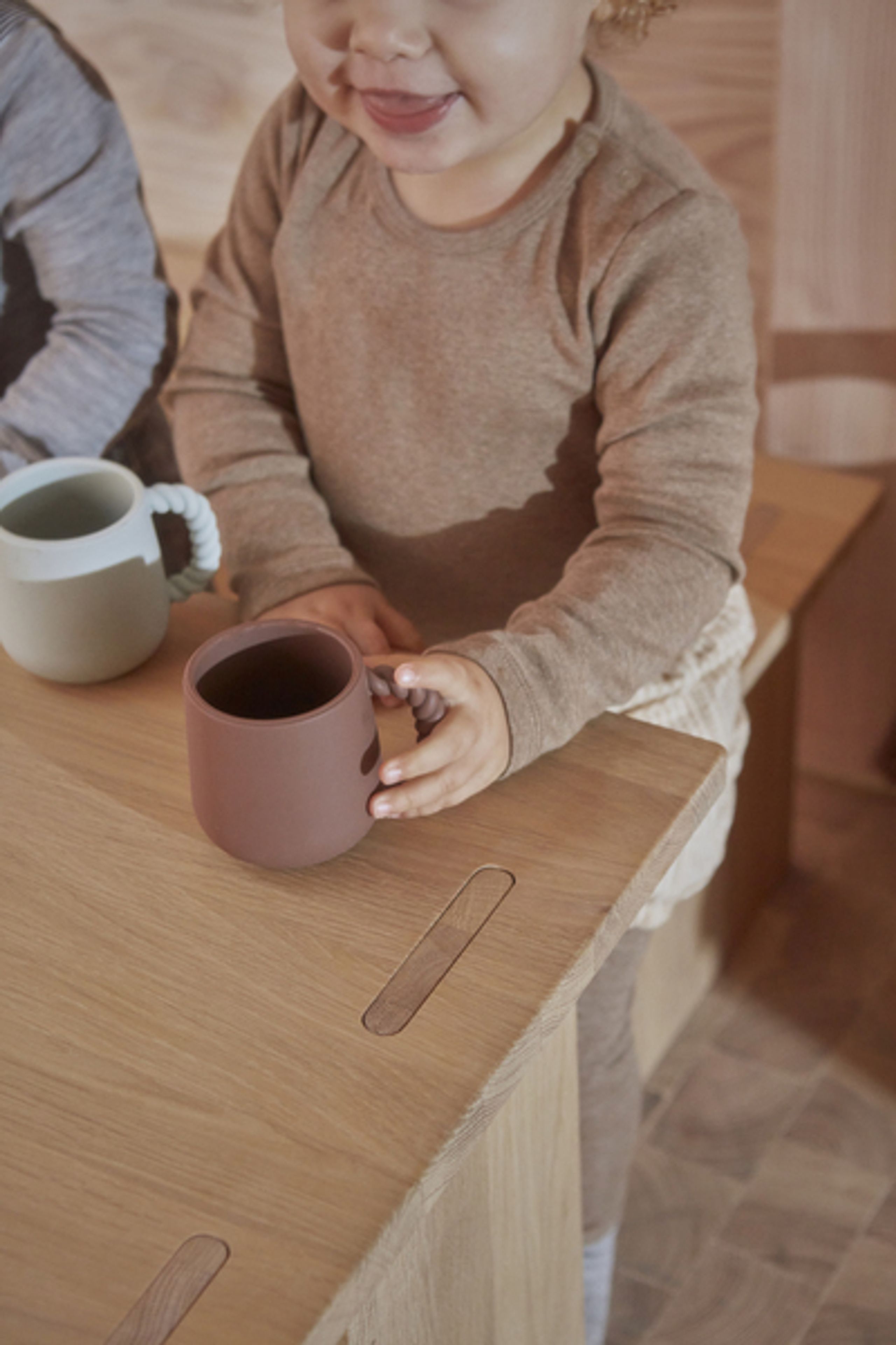 OYOY - Cup - Mellow Kop - Choko / Pale Mint