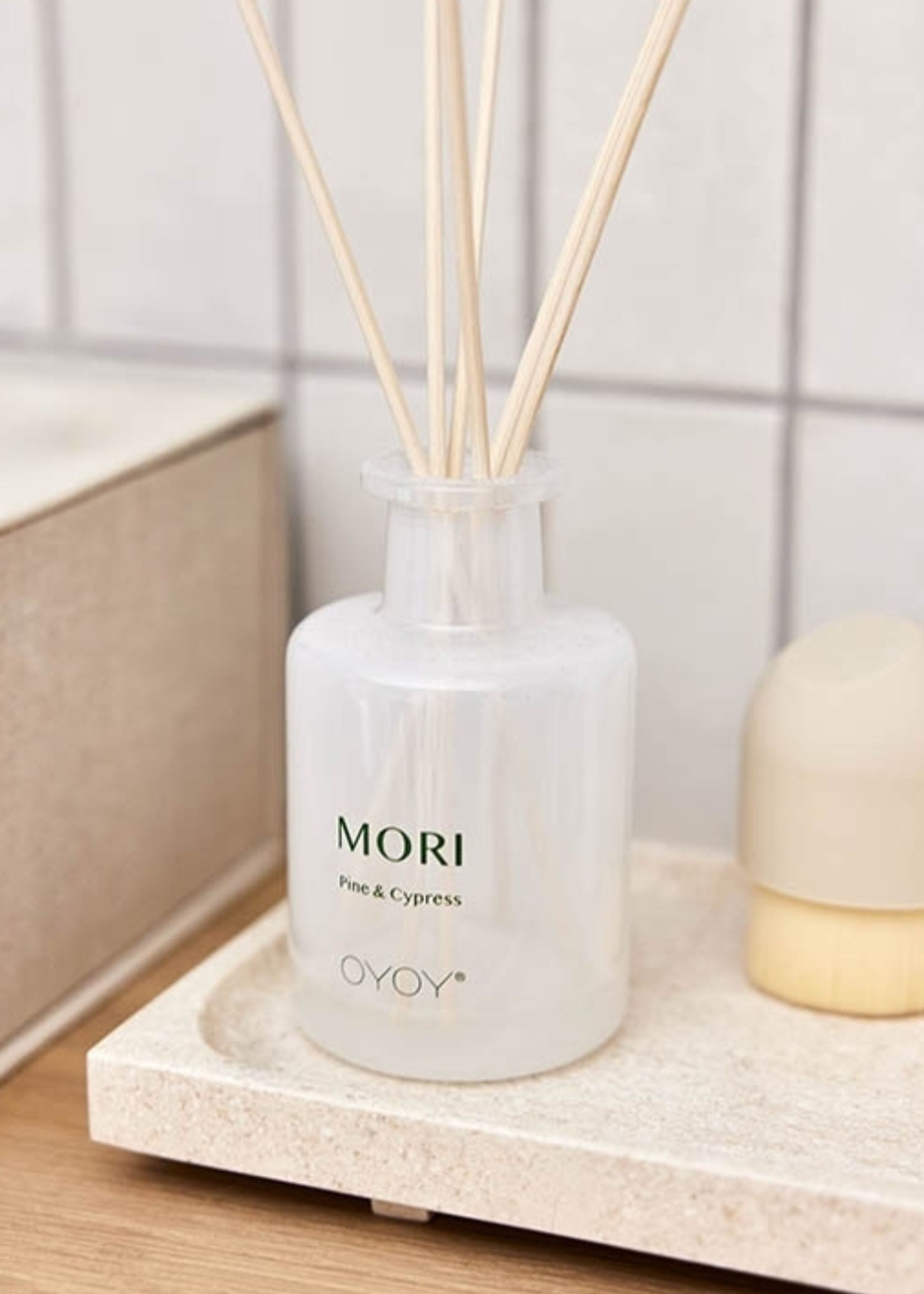 OYOY LIVING - Plateau - Savi Marble Tray - 103 Beige