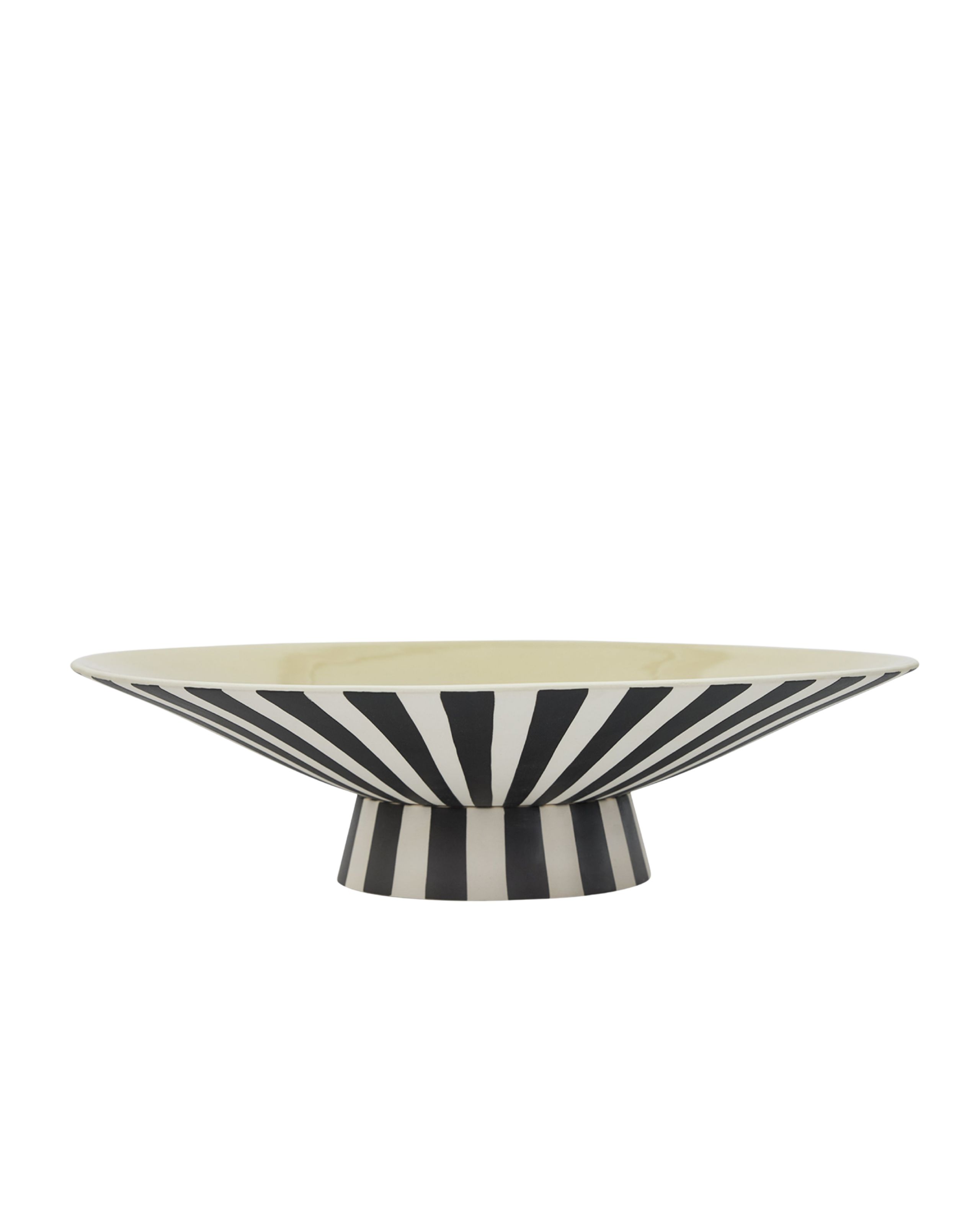 OYOY LIVING - Dekorationsfad - Toppu Centerpiece - Vanilla/Black/White