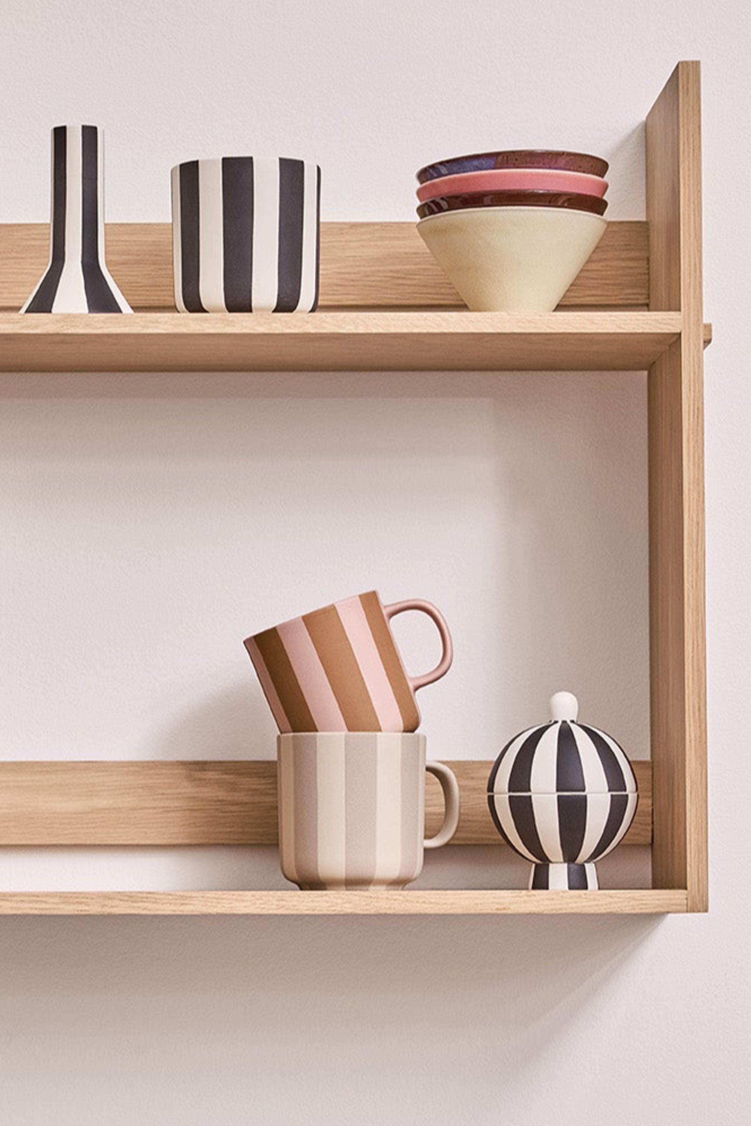 OYOY LIVING - Copia - Toppu Mug - Caramel/Rose