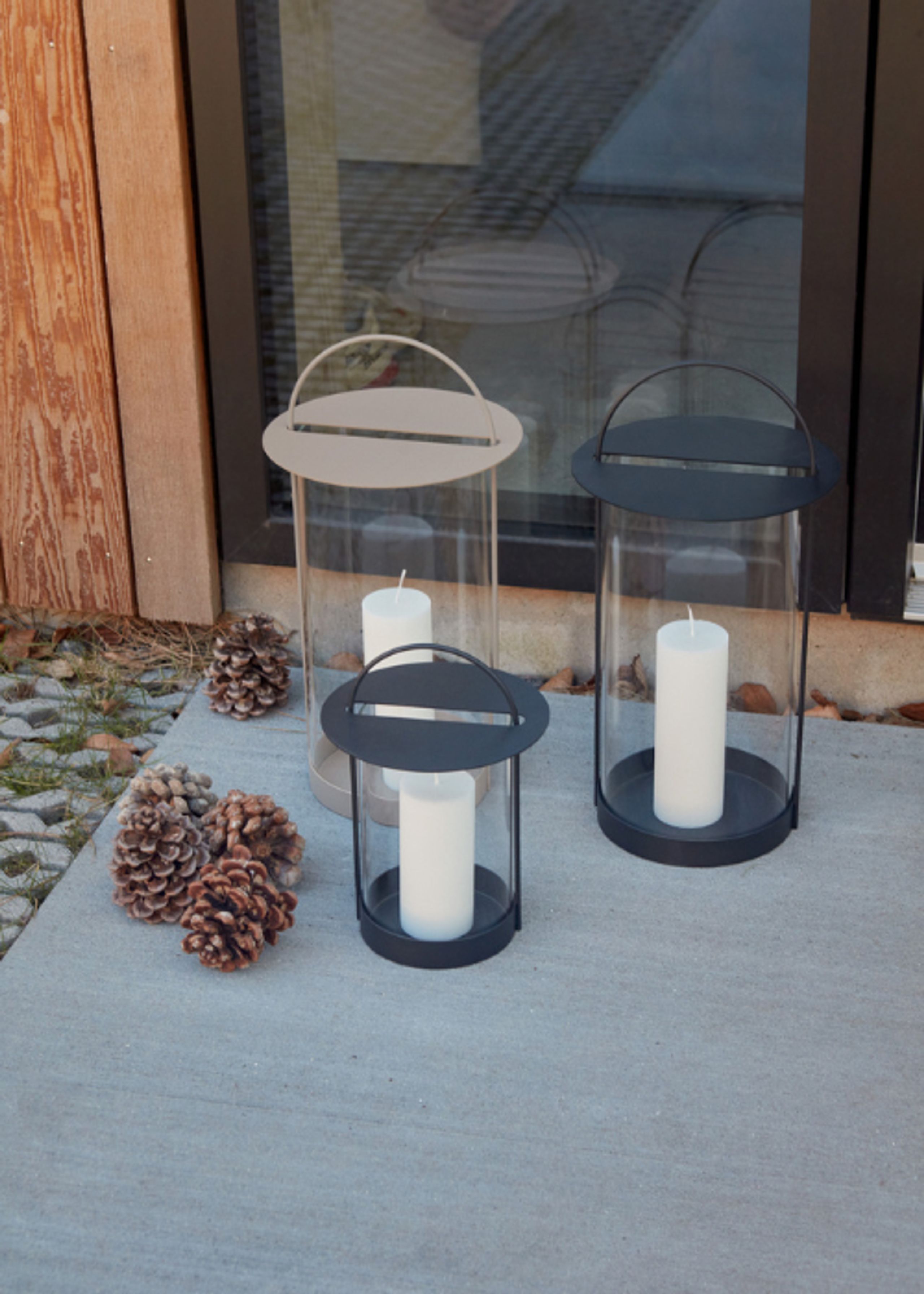 OYOY LIVING - Linterna - Maki Lantern - 306 Clay - Large