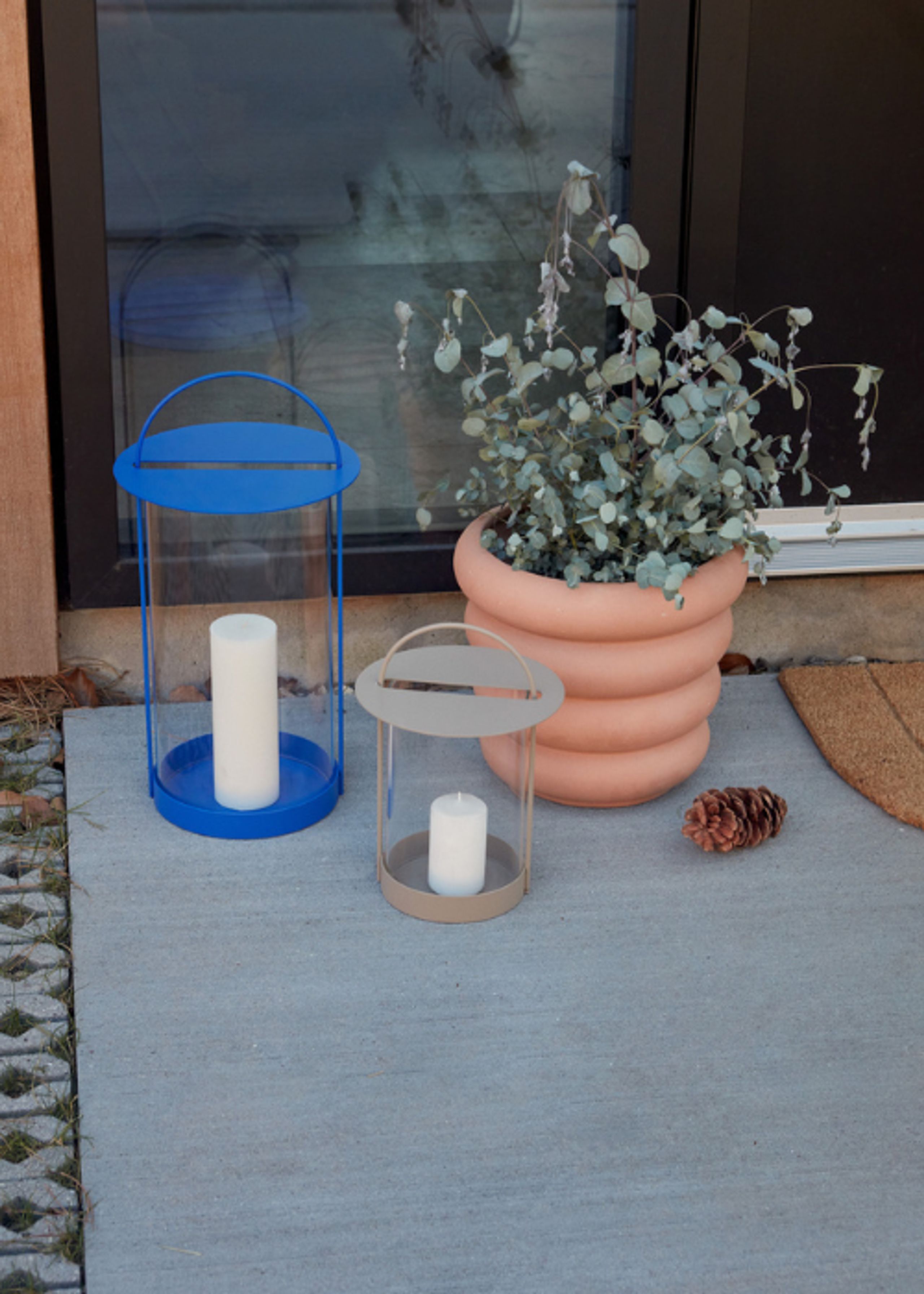 OYOY LIVING - Lantern - Maki Lantern - 306 Clay - Small