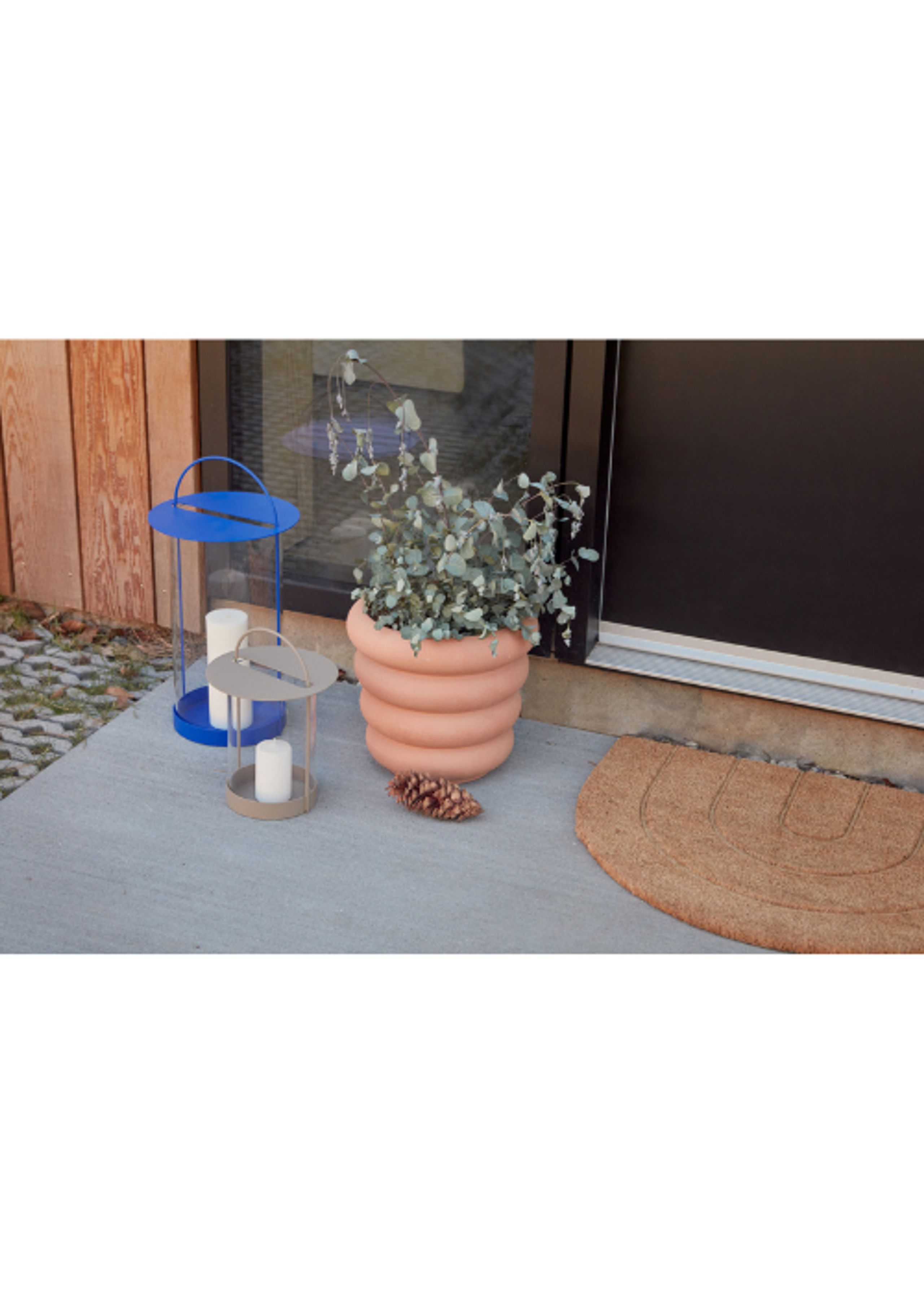 OYOY LIVING - Lantern - Maki Lantern - 306 Clay - Small