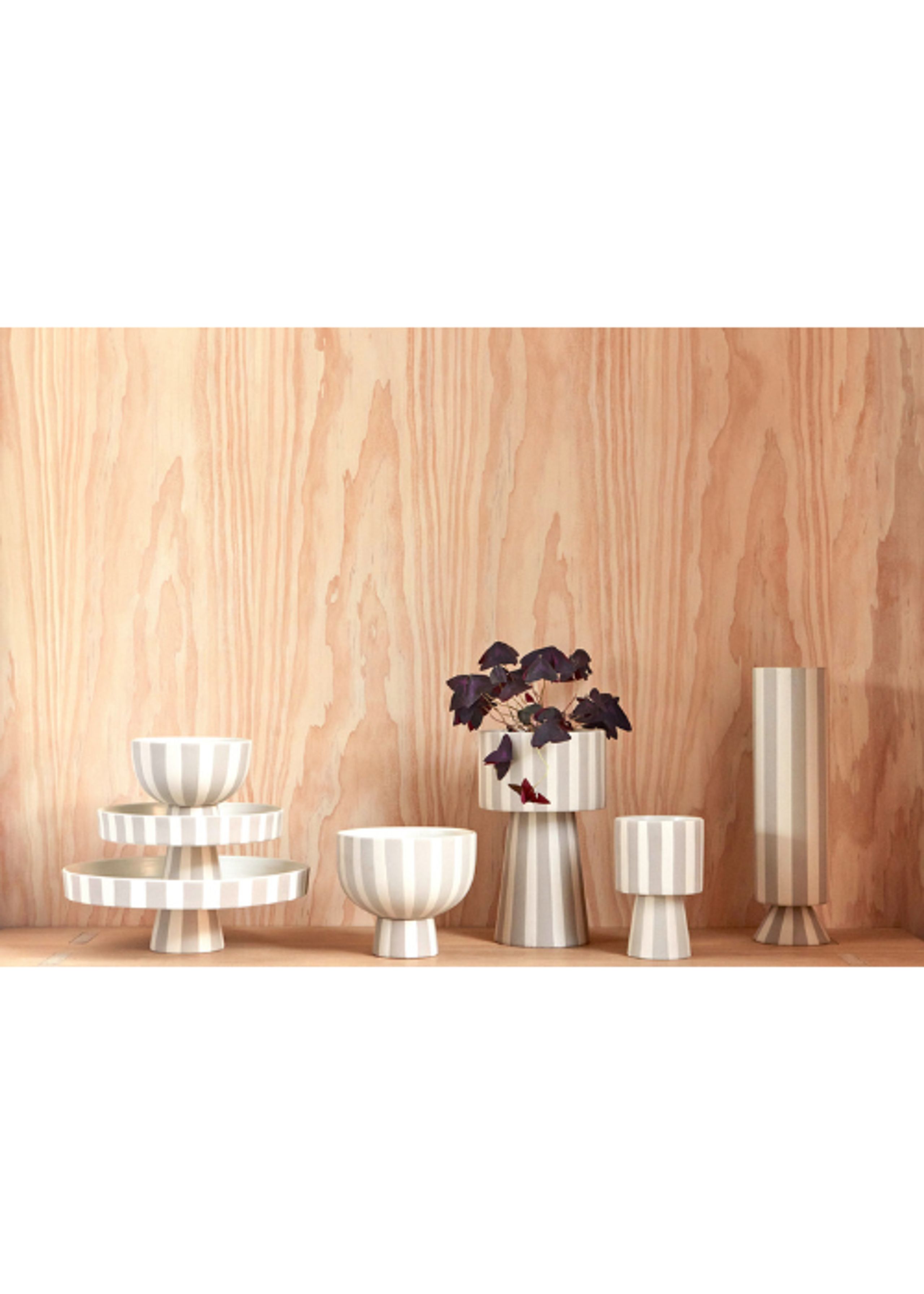 OYOY LIVING - - Toppu Pot - 306 Clay - Small