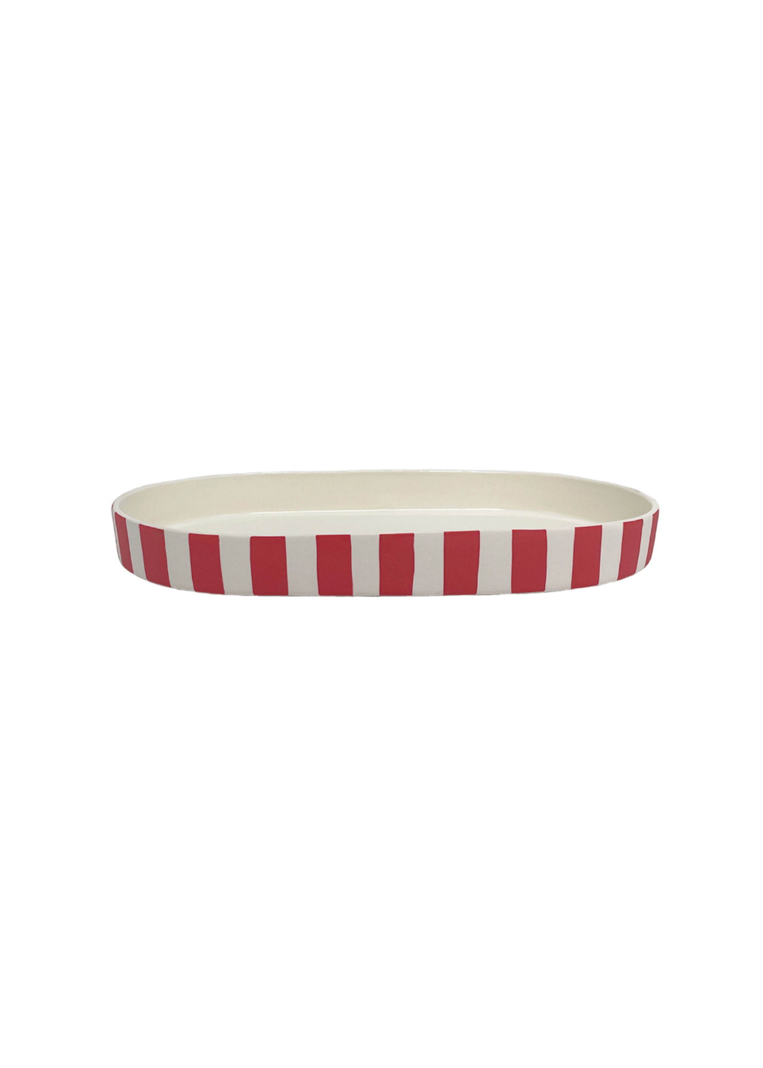 OYOY LIVING - Prato para servir - Toppu Oval Tray - Cheery reed