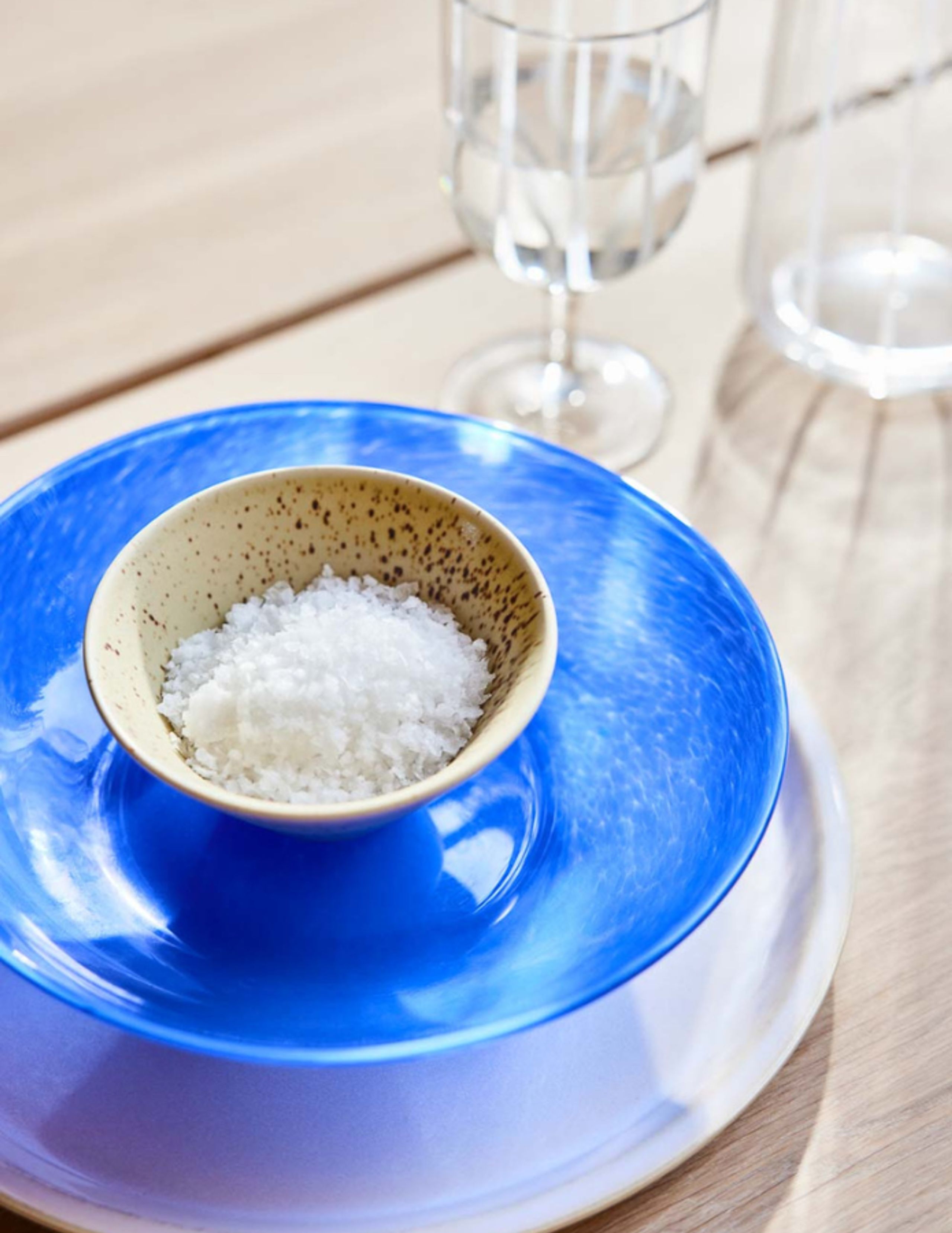 OYOY LIVING - Skål - Kojo Bowl - 609 Optic Blue - Large