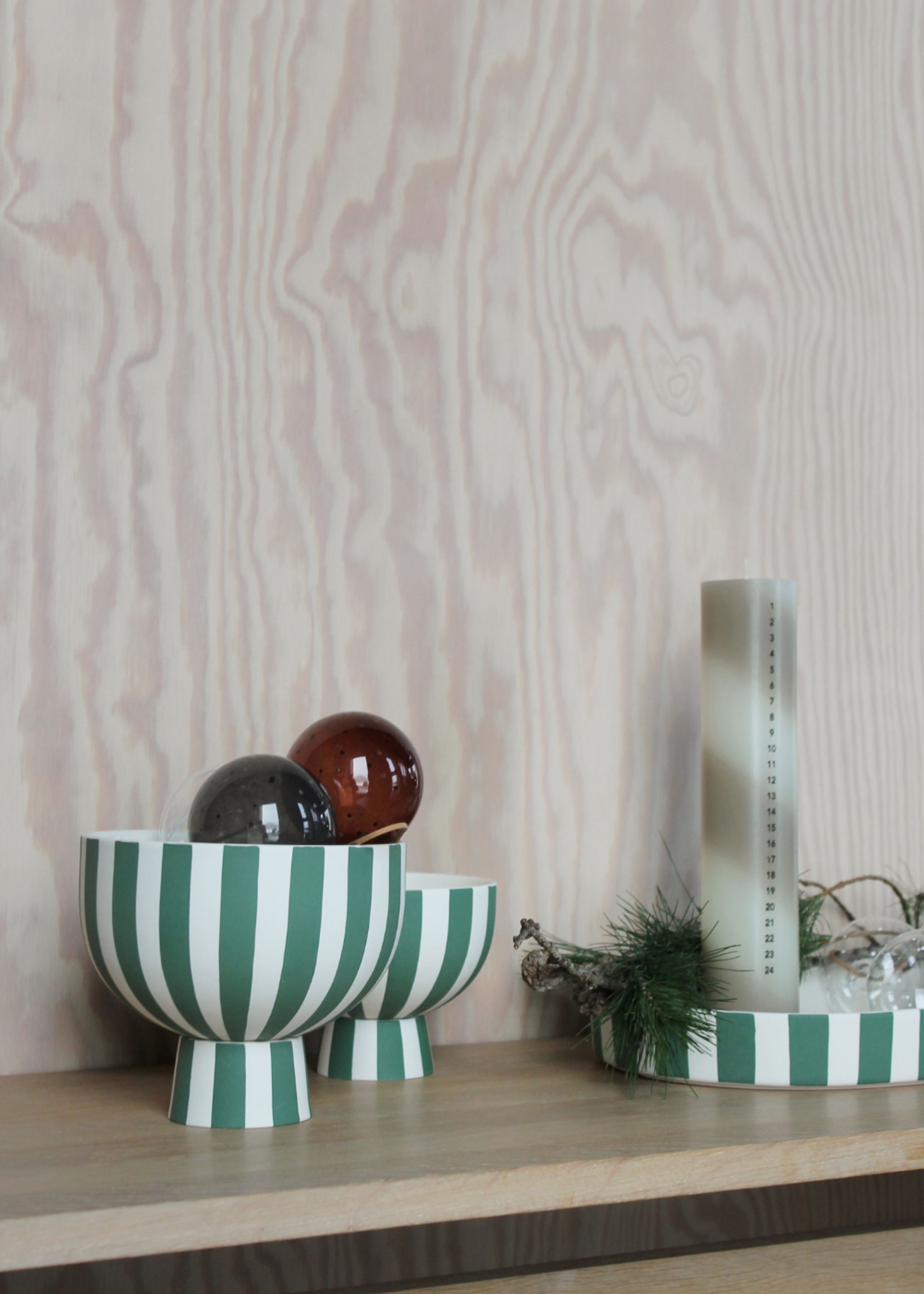 OYOY LIVING - Bowl - Toppu bowl - Green