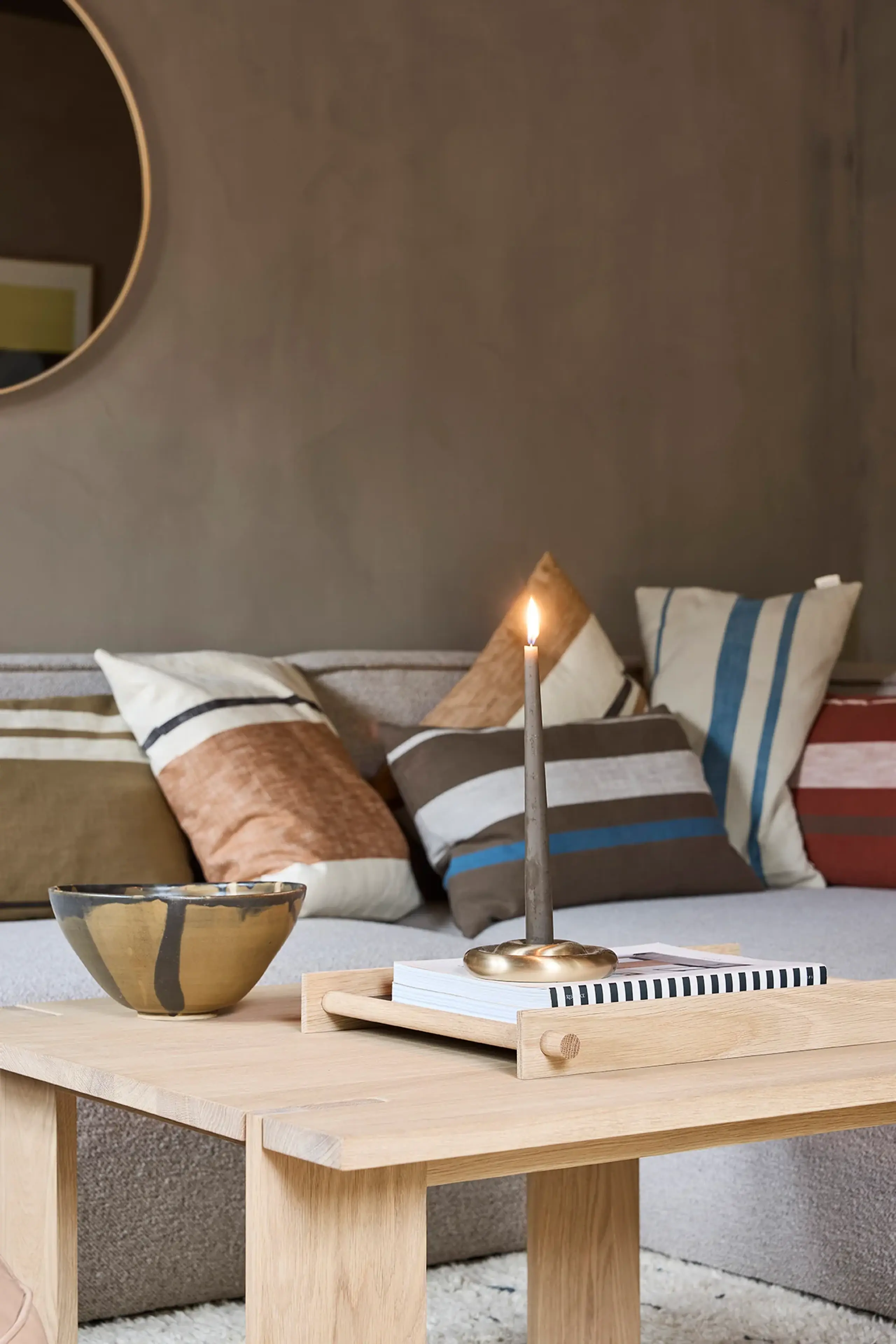 OYOY LIVING - Mesa de centro - Oy Square Table - Nature - Coffee table large