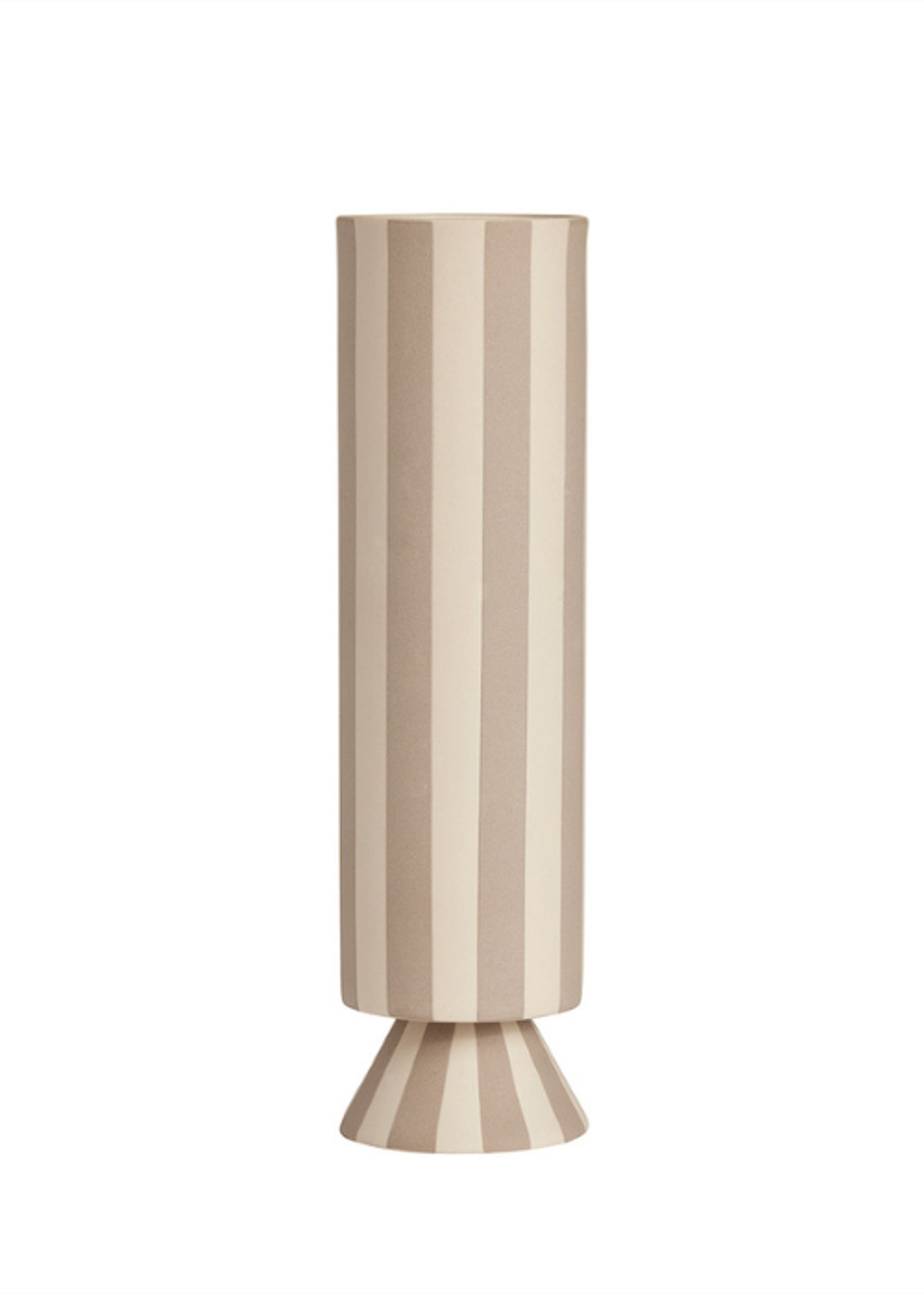 OYOY LIVING - Vaas - Toppu Vase - High - 306 Clay
