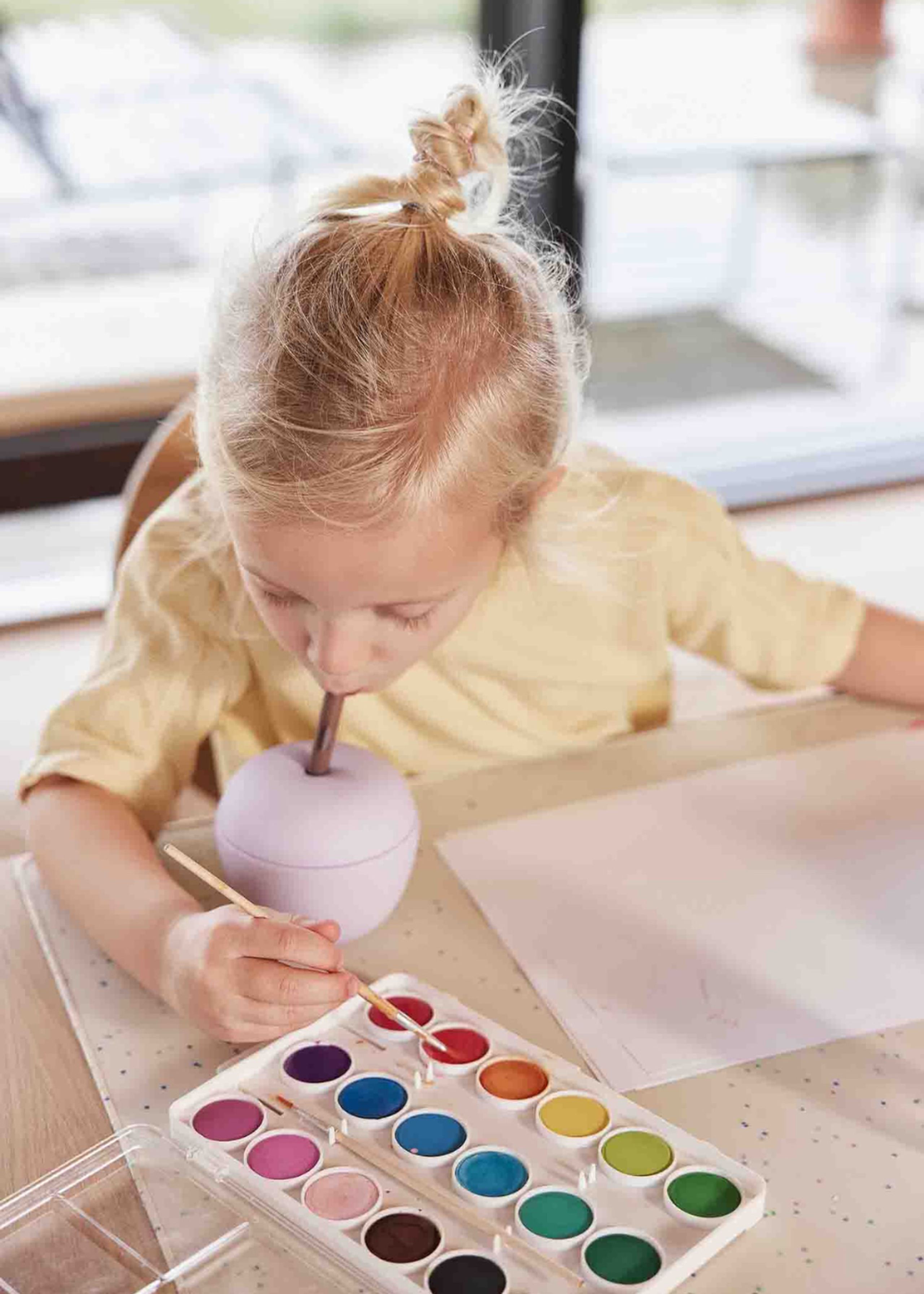 OYOY MINI - Tischset für Kinder - Confetti Creativity Mat - Off white