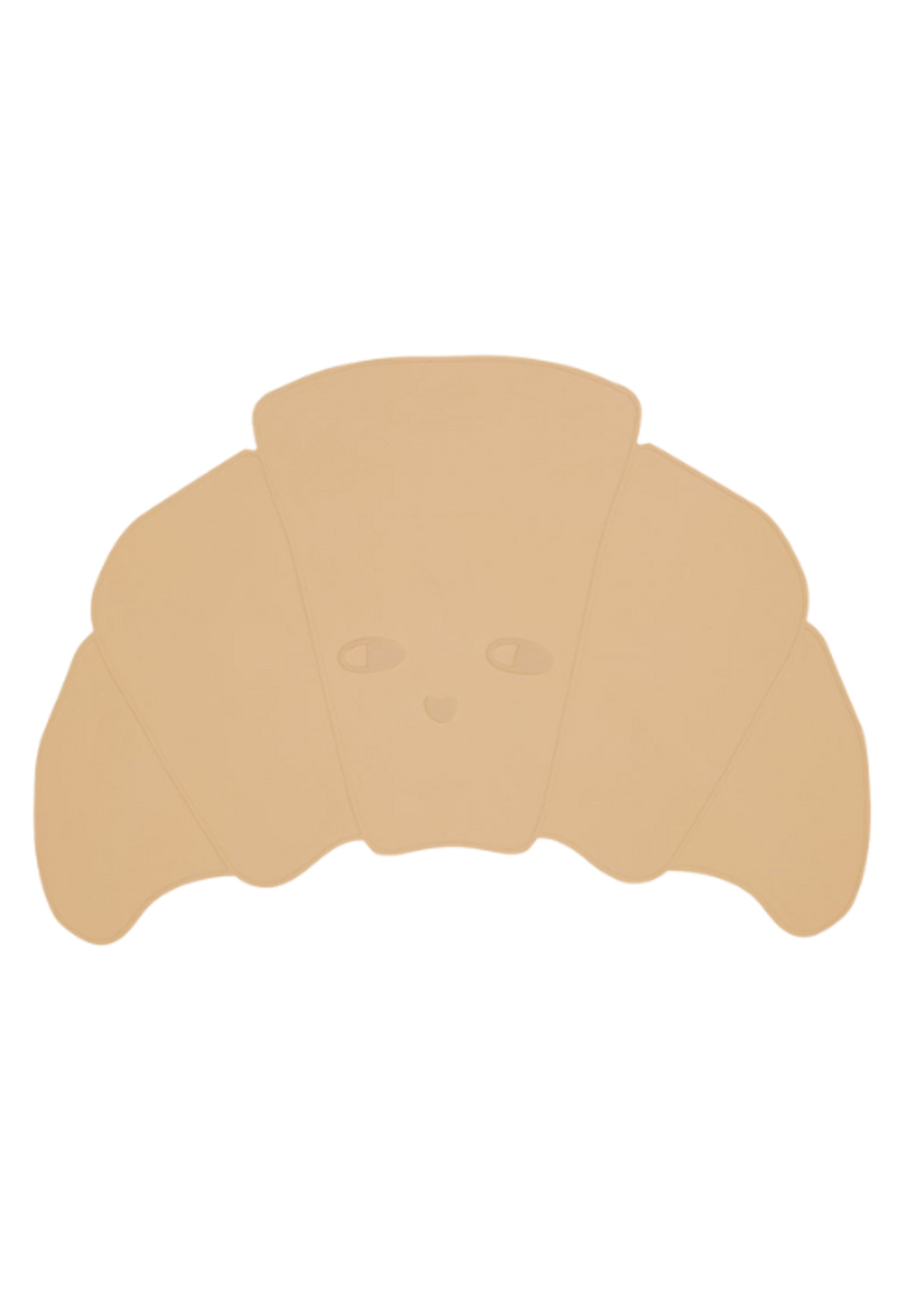 OYOY MINI - Children's placemat - Yummy Placemat - 307 Caramel - Croissant
