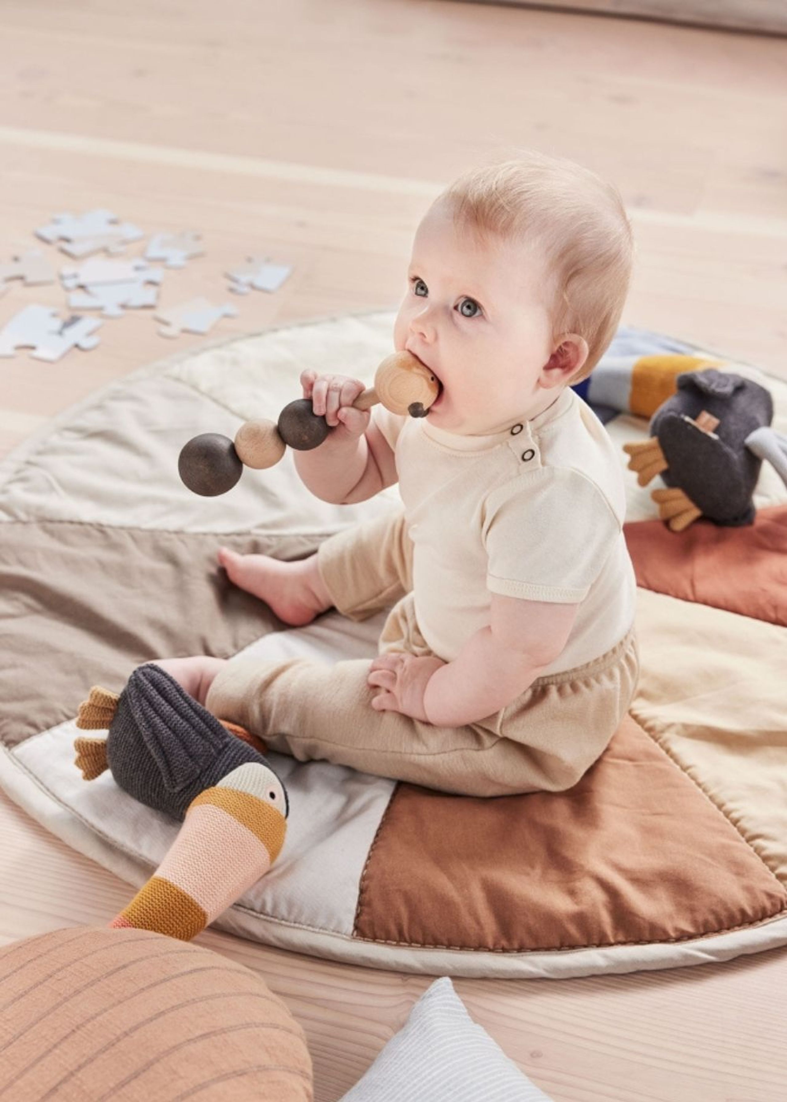 OYOY MINI - Børnegulvtæppe - Moni Quilted Blanket - 908 Multi