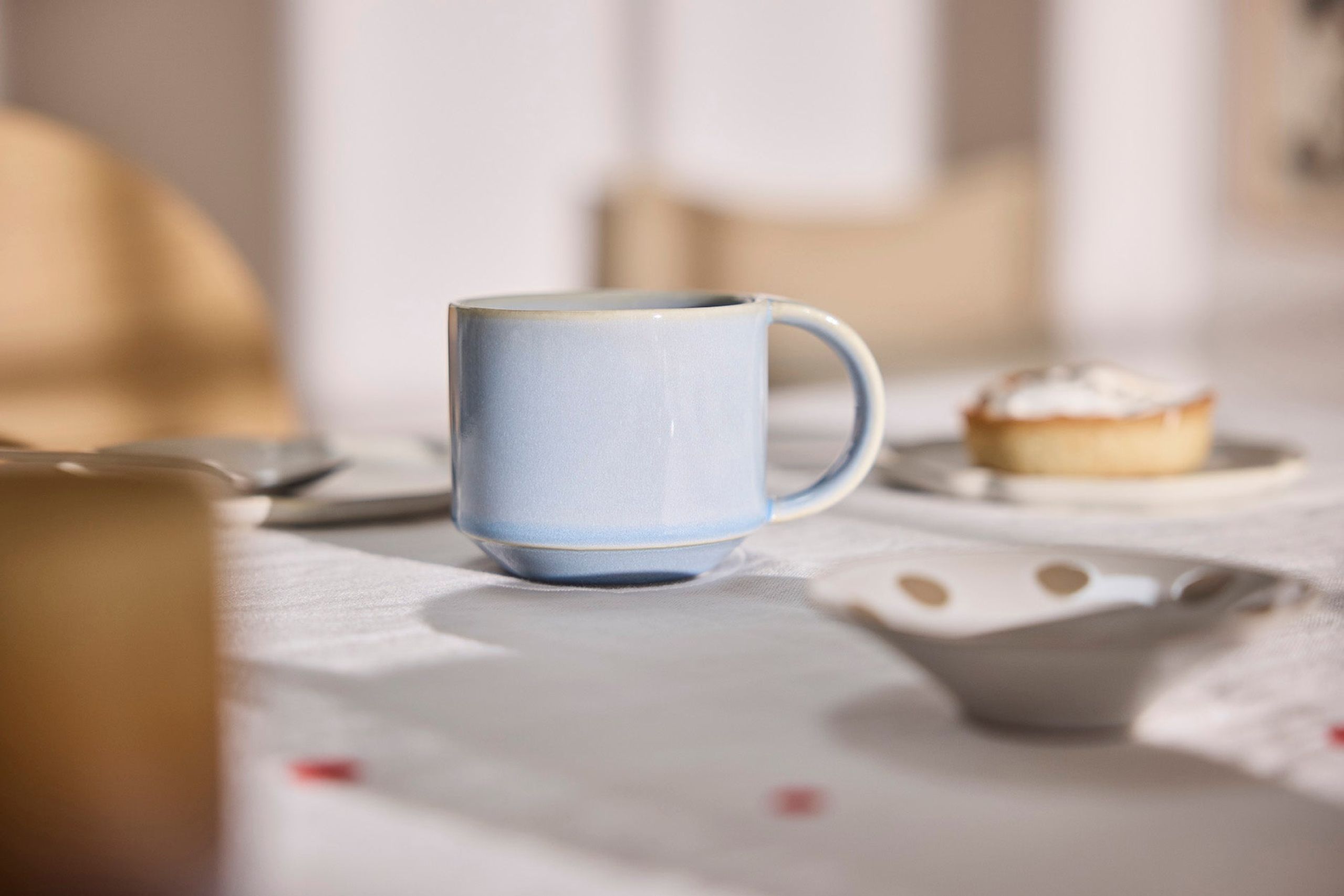 OYOY MINI - Children's cup - Yuka Cup - Set of 2 - Ice Blue