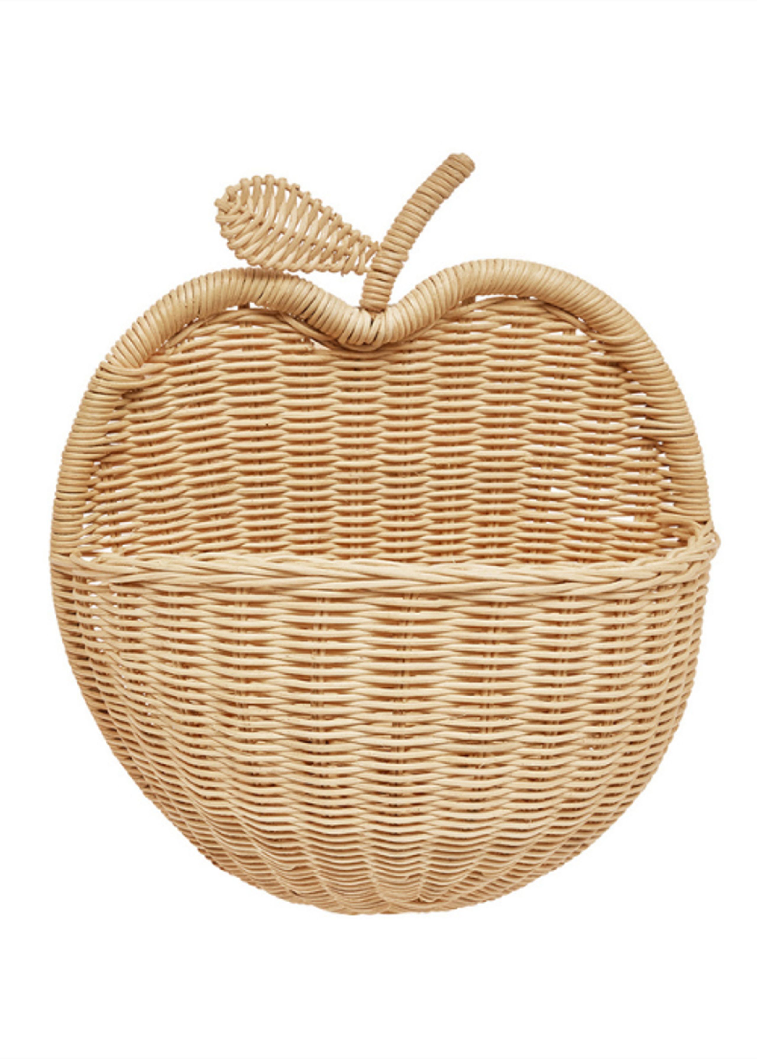 OYOY MINI - Aufbewahrungsbox für Kinder - Apple Wall Basket - 901 Nature